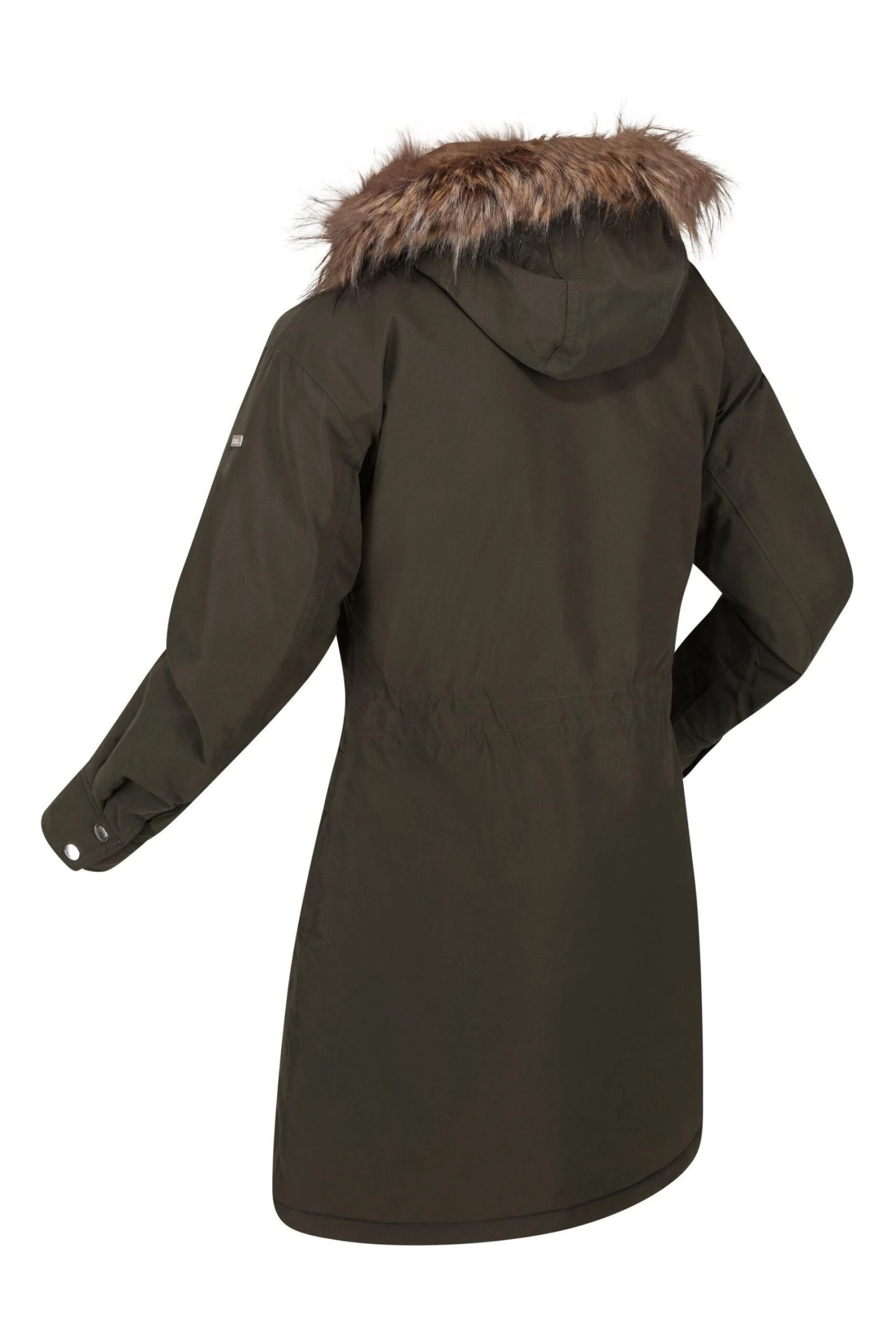 Regatta Green Shiloh Longline Waterproof Insulated Jacket - Image 8