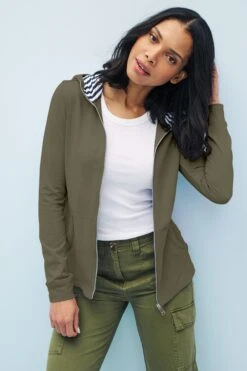 Regatta Green Bayla Full Zip Hoodie