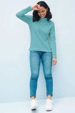 Regatta Blue Sweethart Half Zip Fleece