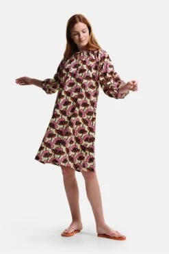 Regatta Orla Kiely Tie Neck Dress