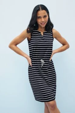 Regatta Blue Fahari Striped Dress