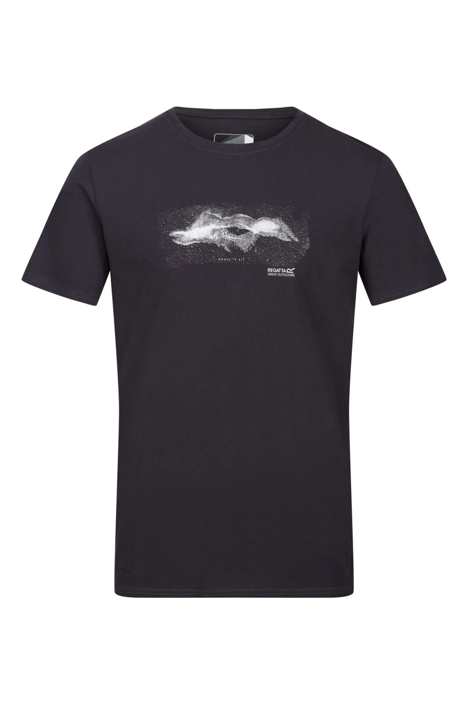 Regatta Grey Breezed Short Sleeve T-Shirt - Image 3