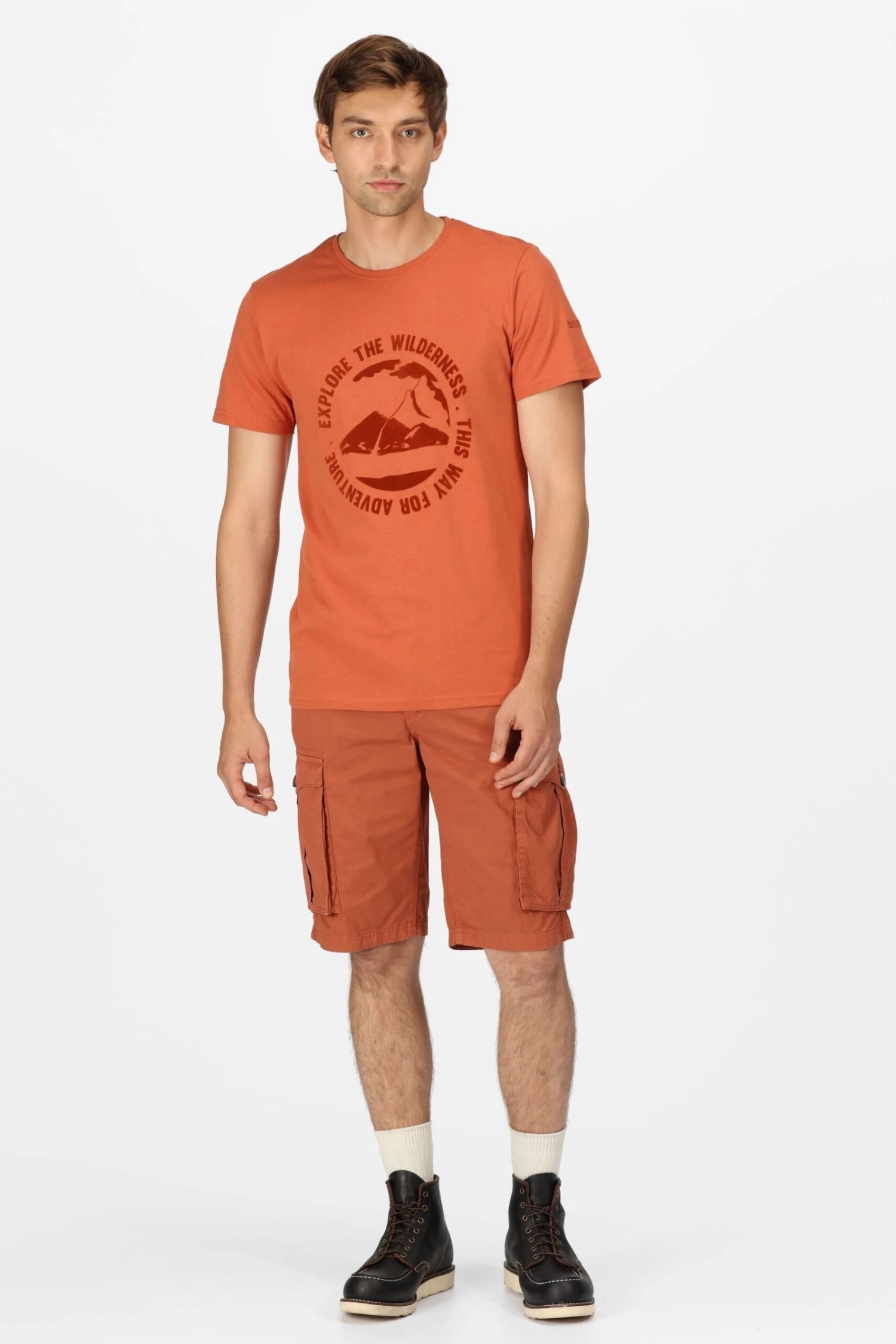 Regatta Orange Cline VII Short Sleeve T-Shirt