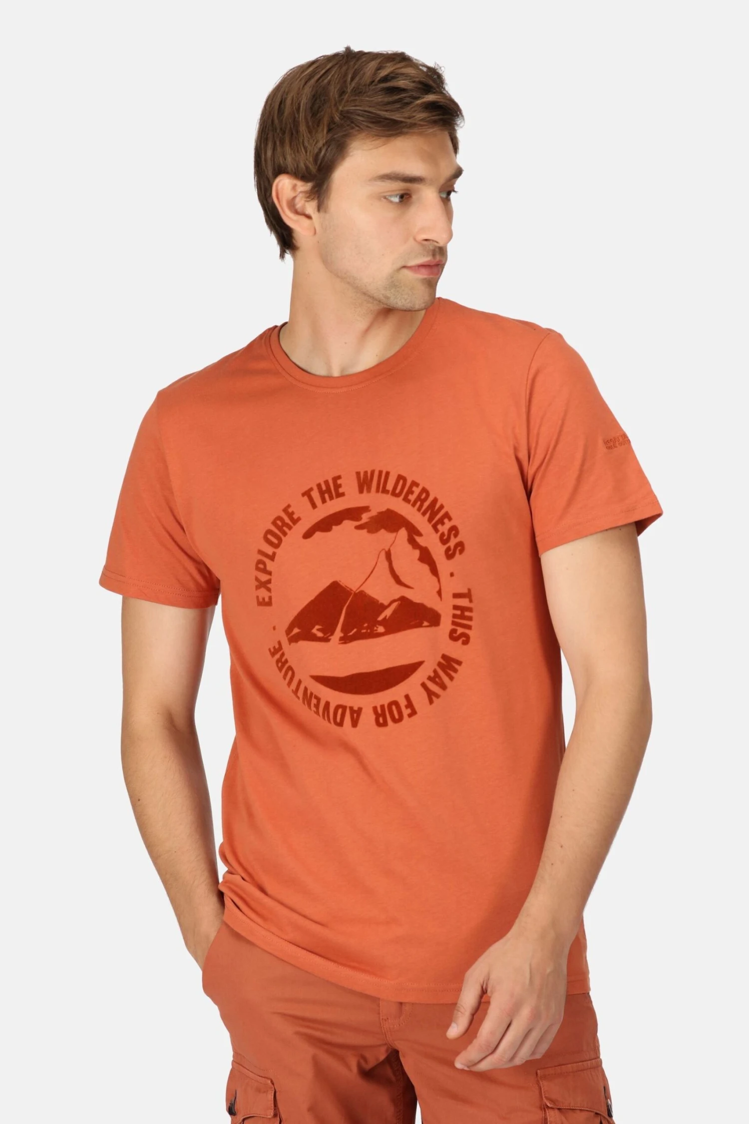 Regatta Orange Cline VII Short Sleeve T-Shirt - Image 3
