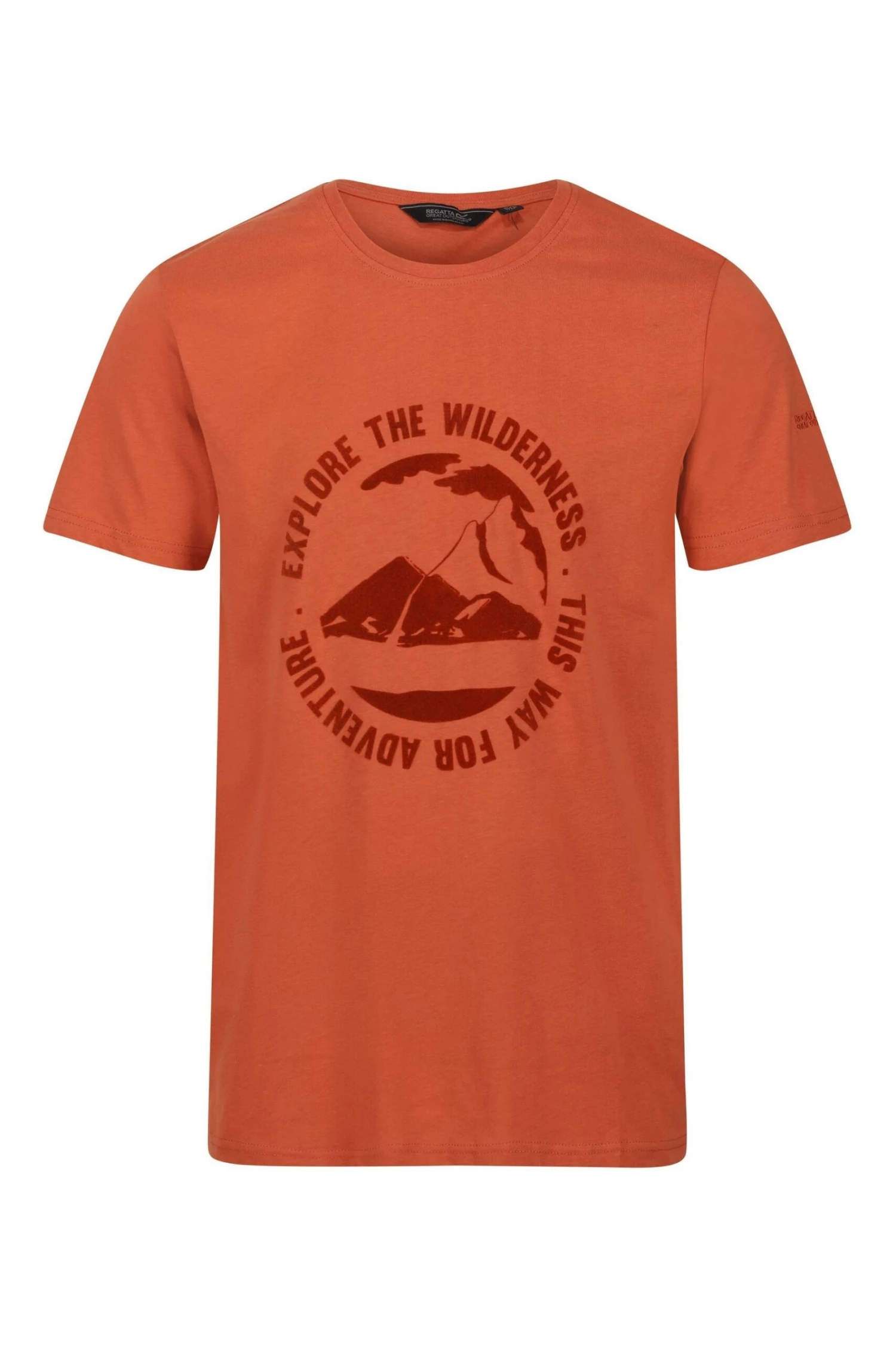 Regatta Orange Cline VII Short Sleeve T-Shirt - Image 5