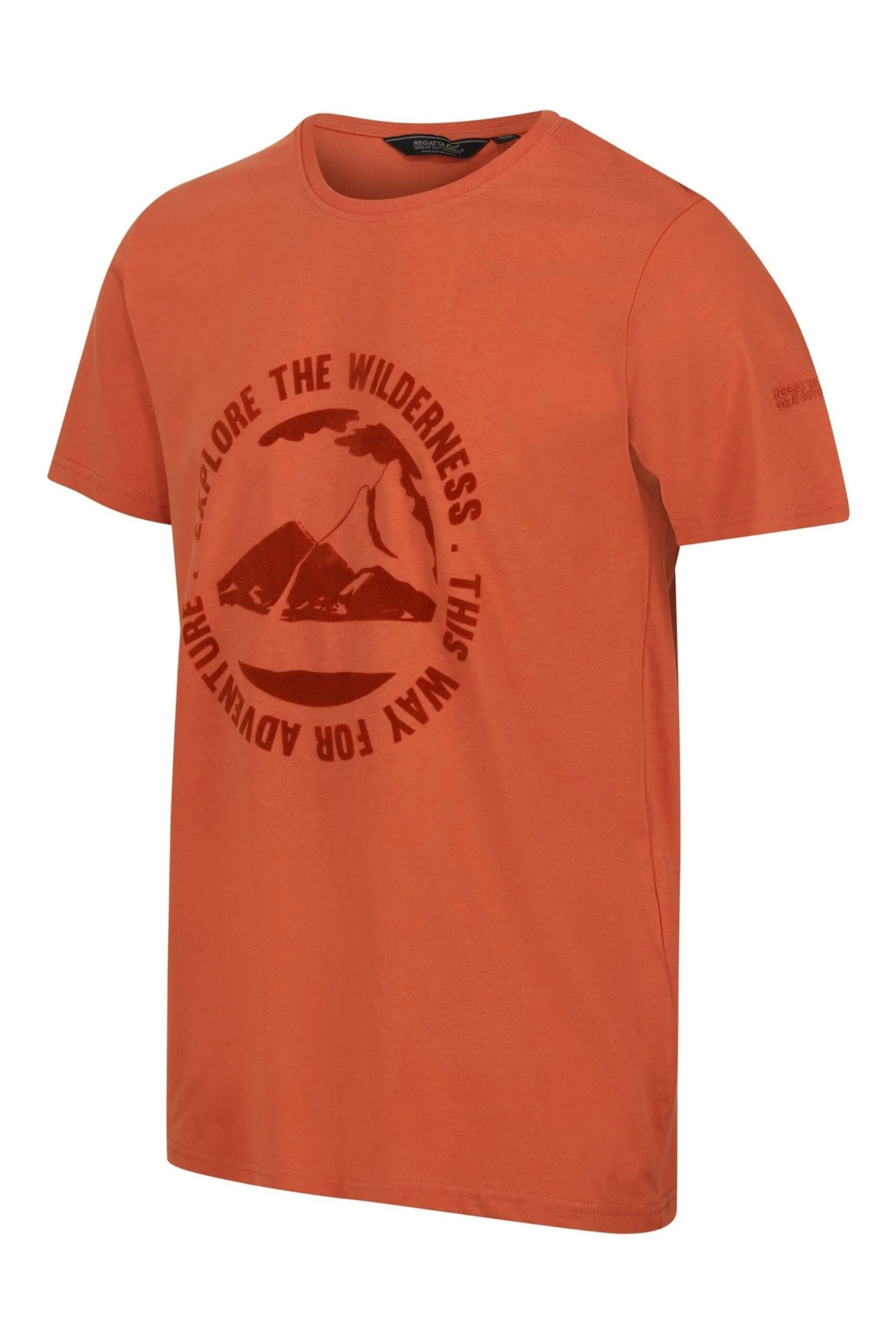 Regatta Orange Cline VII Short Sleeve T-Shirt - Image 7