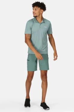 Regatta Green Maverick V Quick Dry Polo Shirt