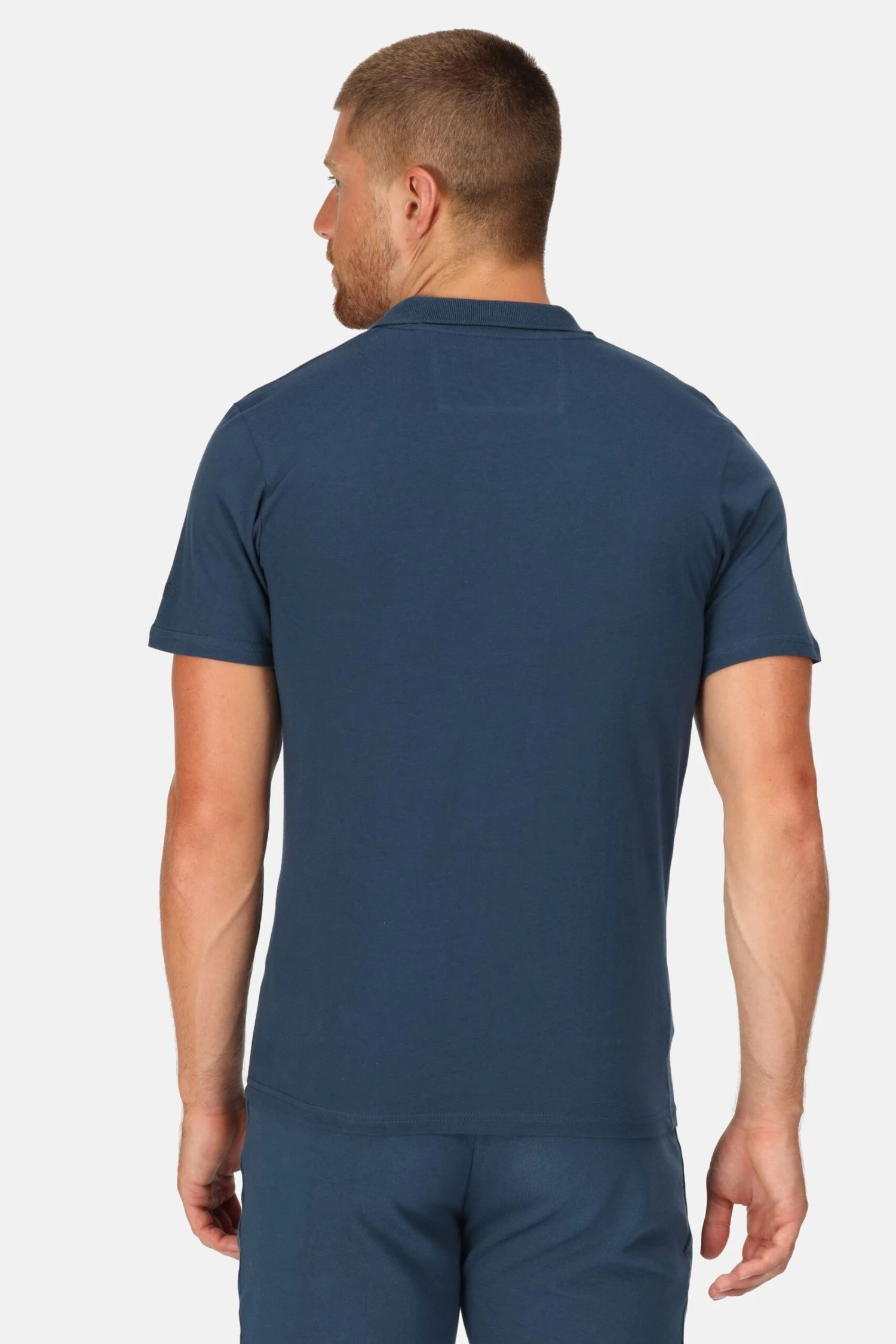 Regatta Blue Sinton Coolweave Polo Shirt - Image 2