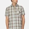 Regatta Deavin Short Sleeve Green Shirt