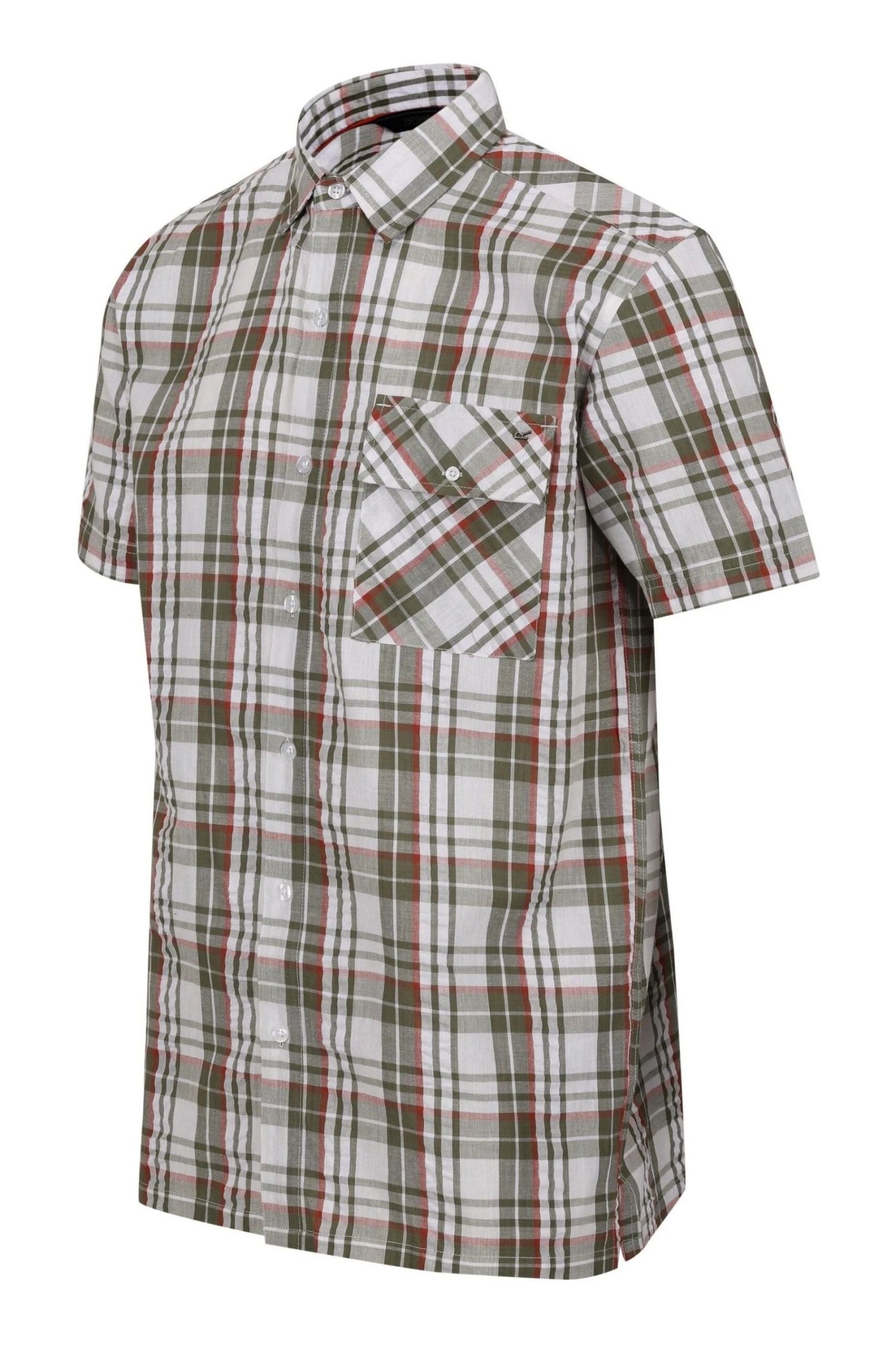 Regatta Deavin Short Sleeve Green Shirt - Image 7