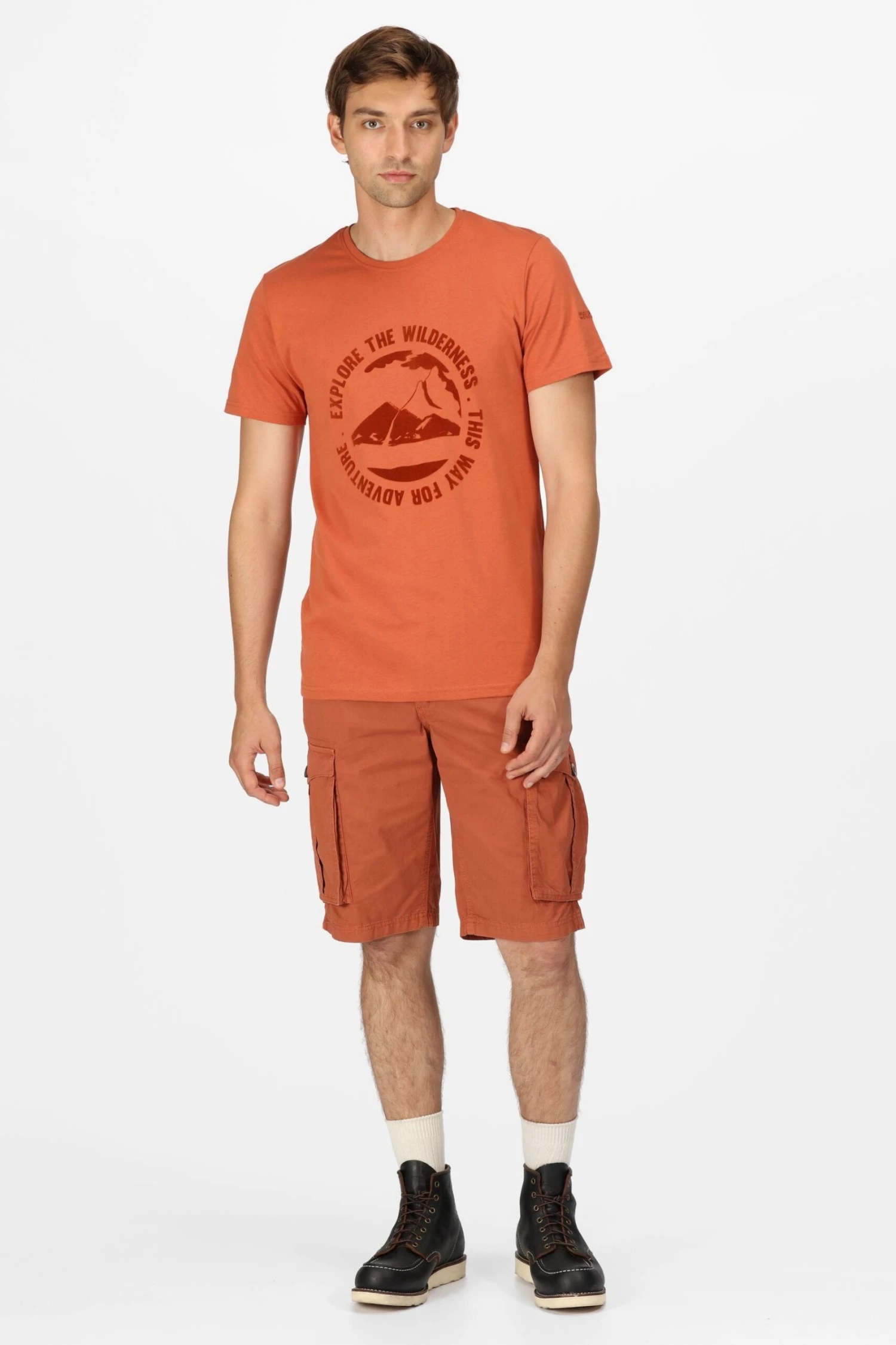 Regatta Orange Shorebay Multi Pocket Shorts