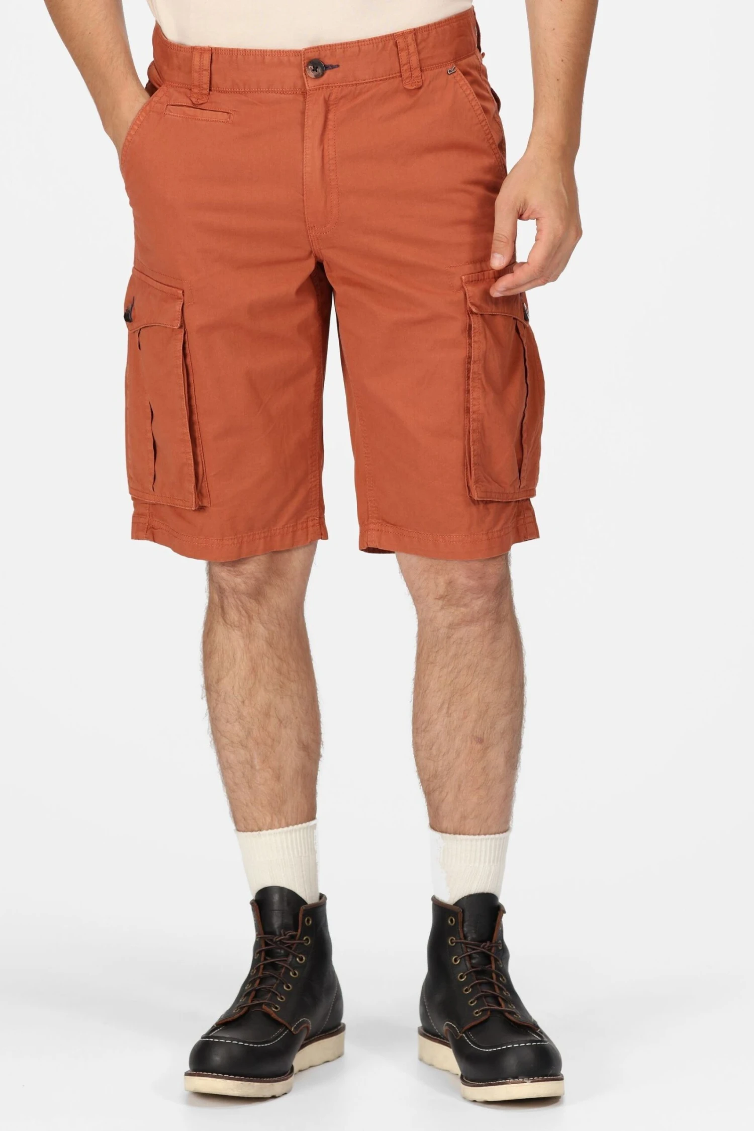 Regatta Orange Shorebay Multi Pocket Shorts - Image 3