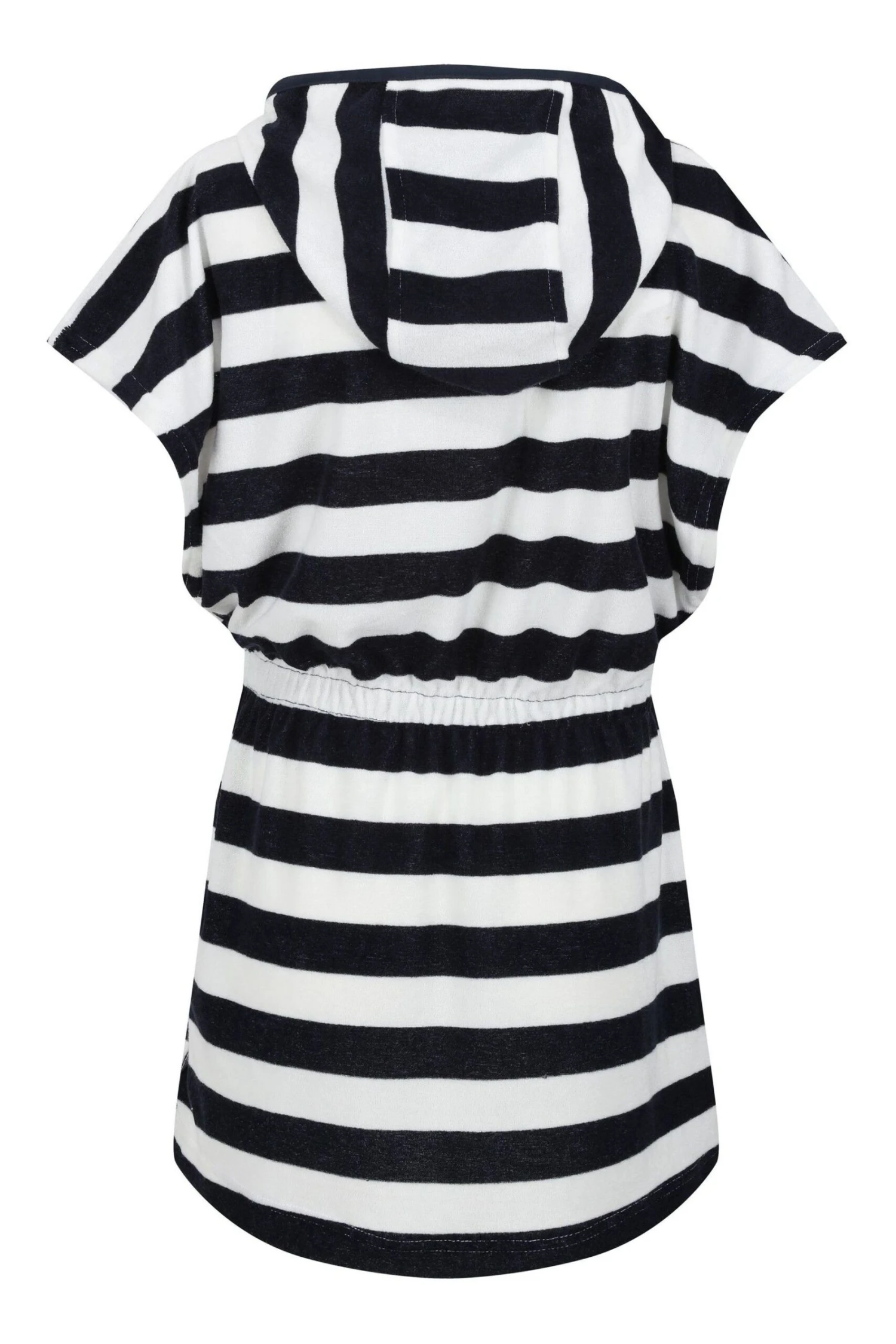 Regatta Bernessa White/Black Stripey Towelling Dress - Image 6