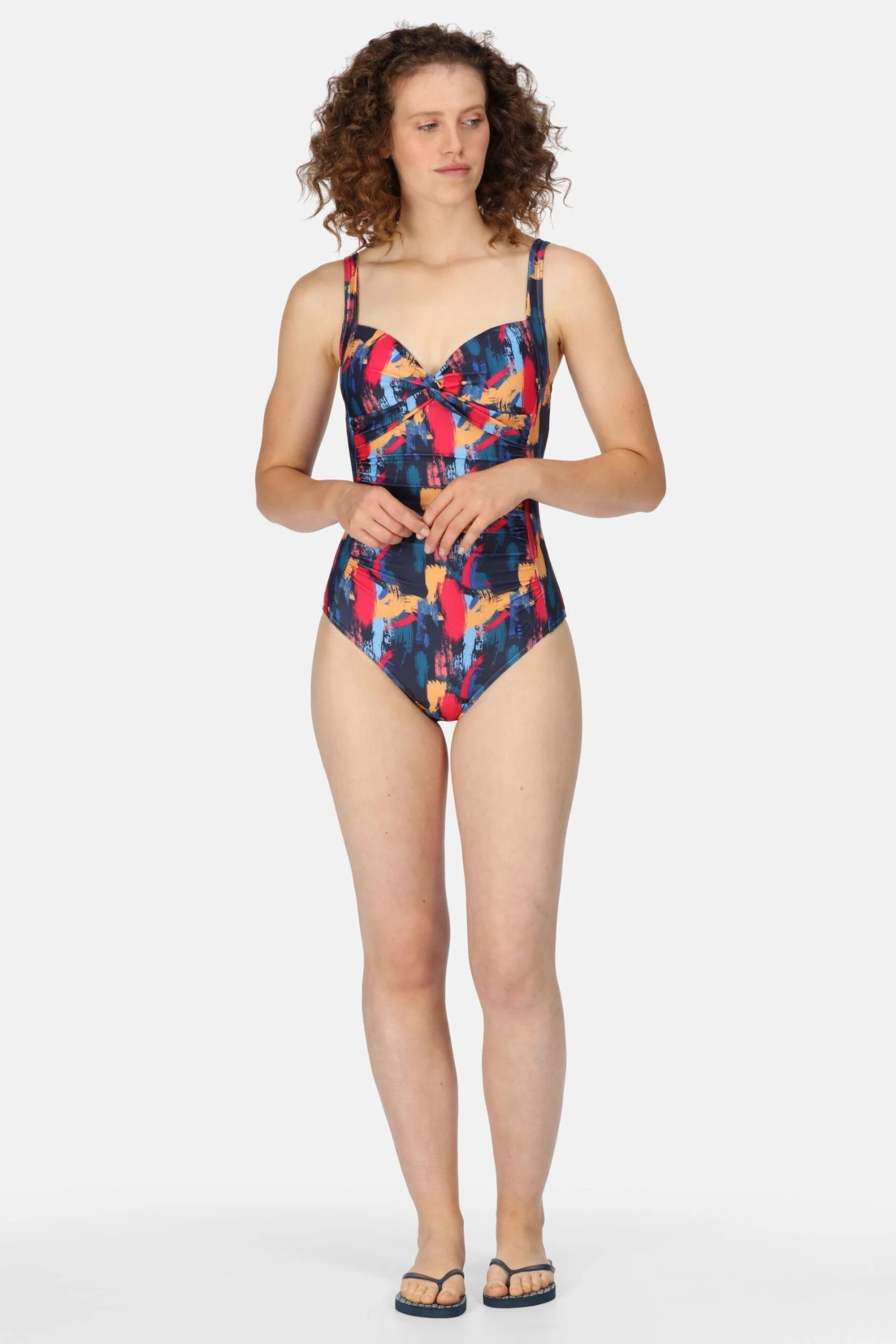 Regatta Blue Sakari Tummy Control Swimsuit - Image 2