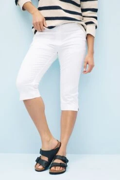 Regatta Bayla White Capri Trousers