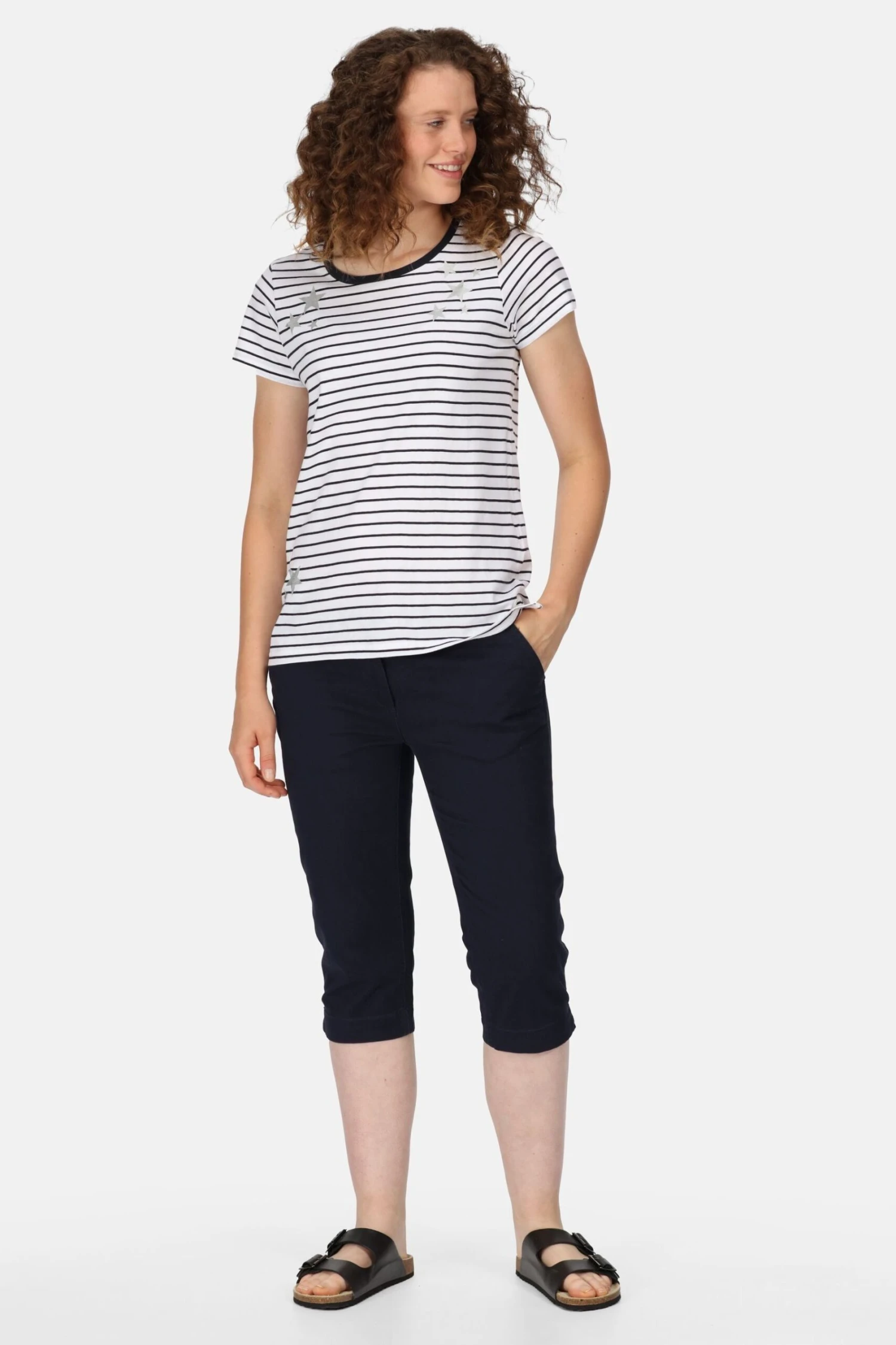 Regatta Blue Bayla Capri Trousers - Image 4