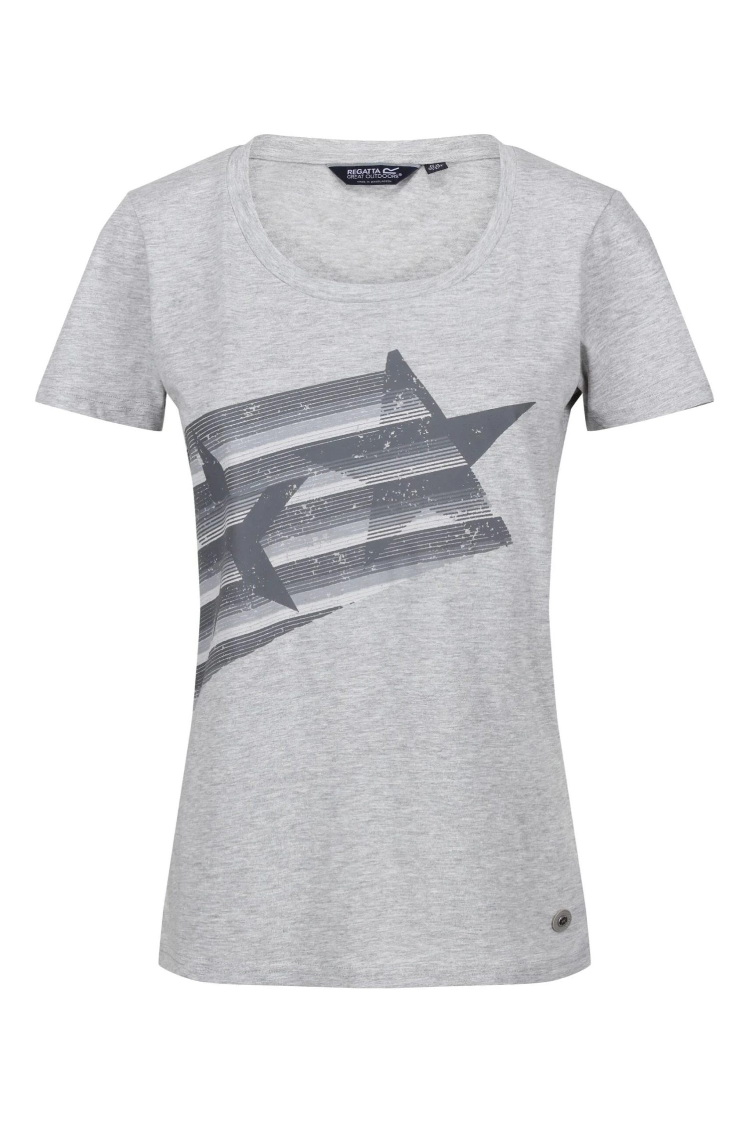 Regatta Grey Filandra VII Graphic Print T-Shirt - Image 6