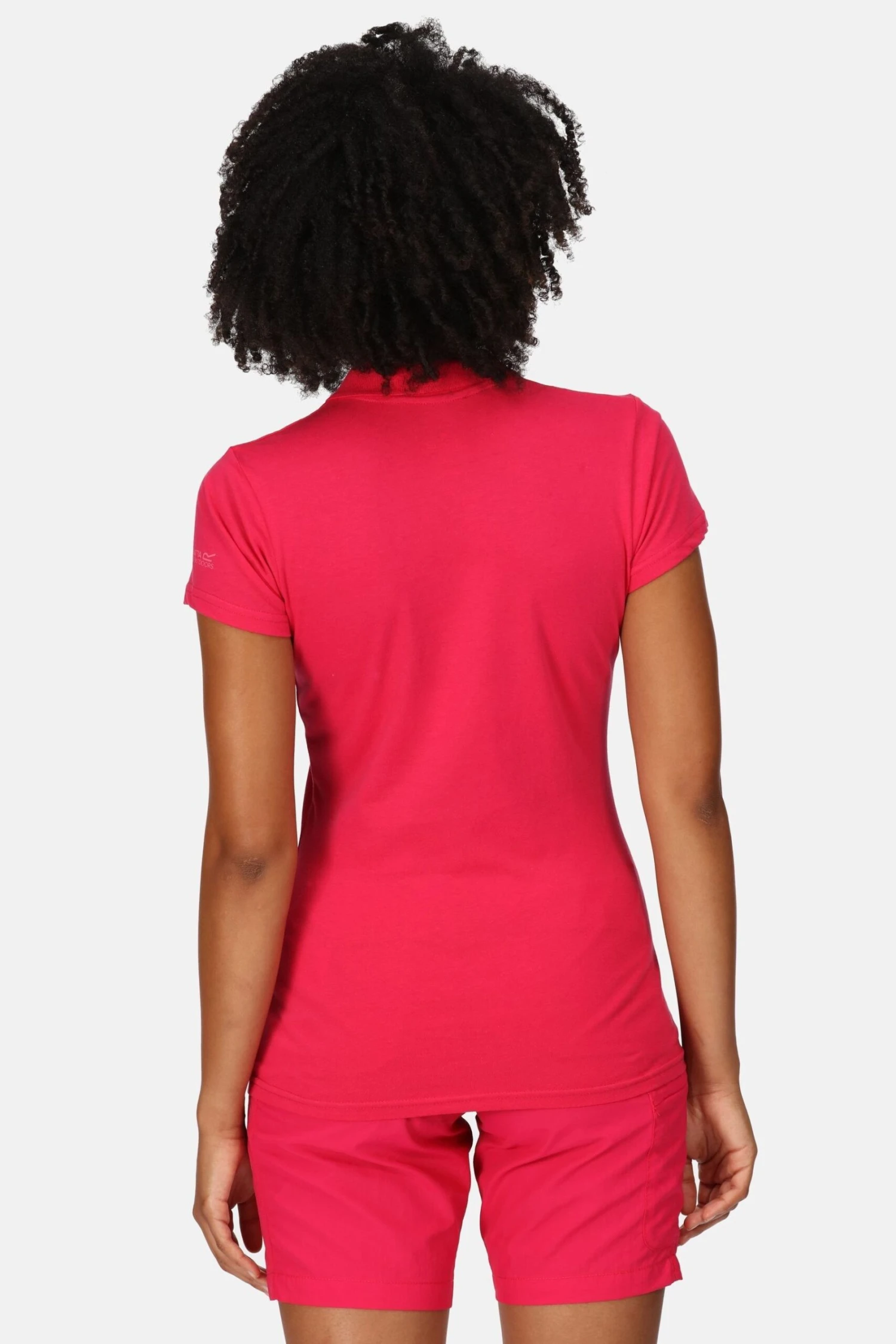 Regatta Womens Pink Sinton Polo Shirt - Image 2
