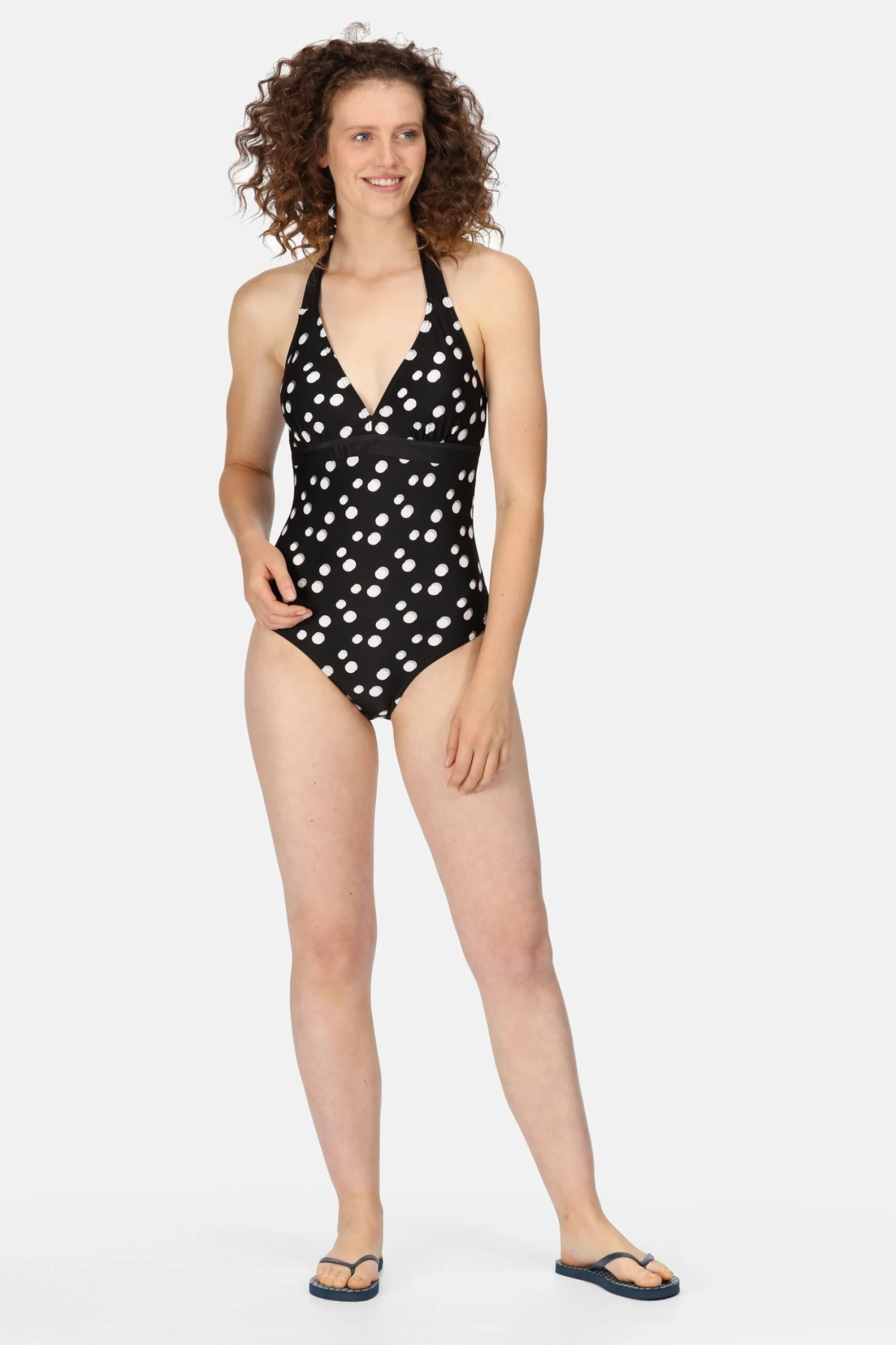 Regatta Flavia Black Halterneck Swimming Costume - Image 3
