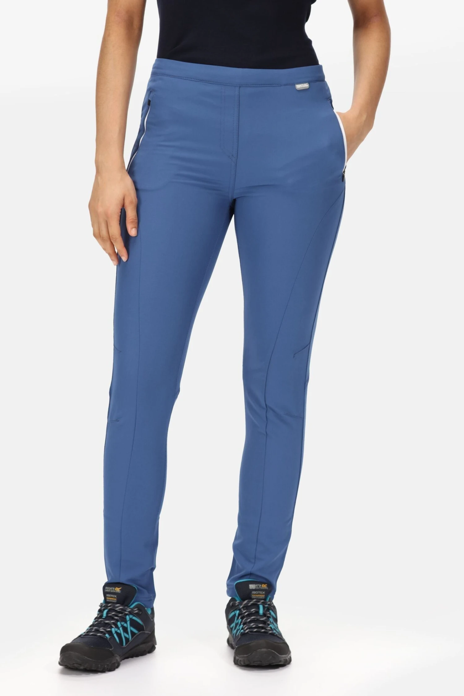 Regatta Blue Pentre Stretch Walking Trousers