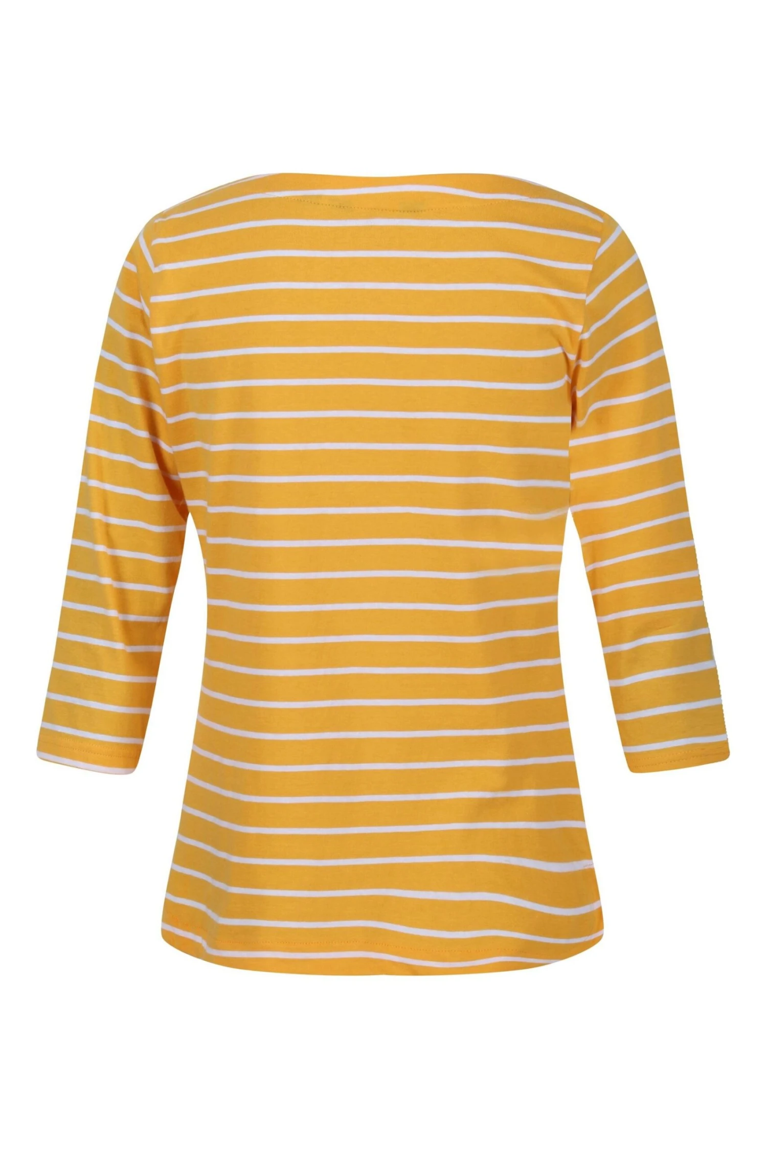 Regatta Yellow Bayla 3/4 Sleeve Striped T-Shirt - Image 6