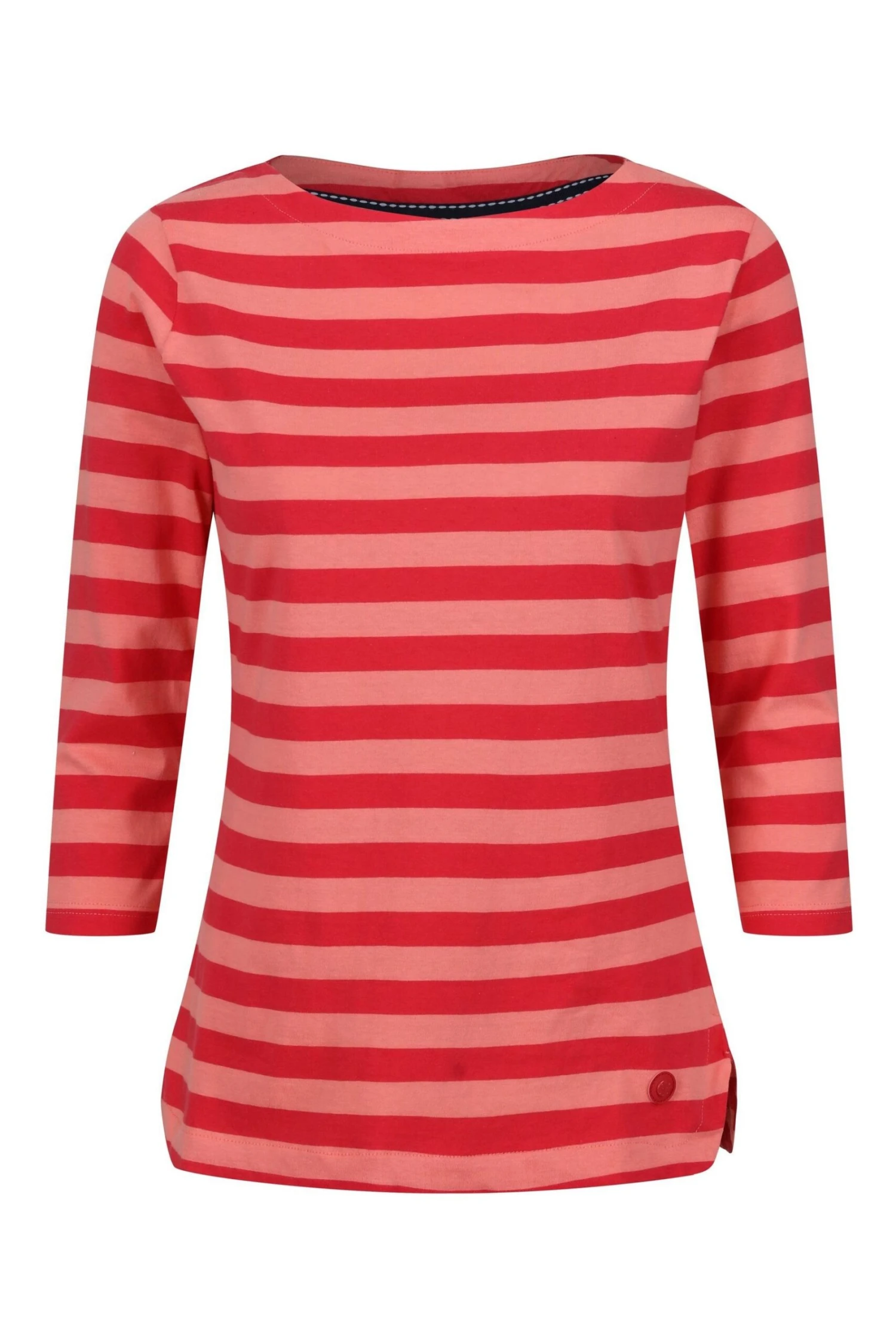 Regatta Pink Bayla 3/4 Sleeve Striped T-Shirt - Image 5