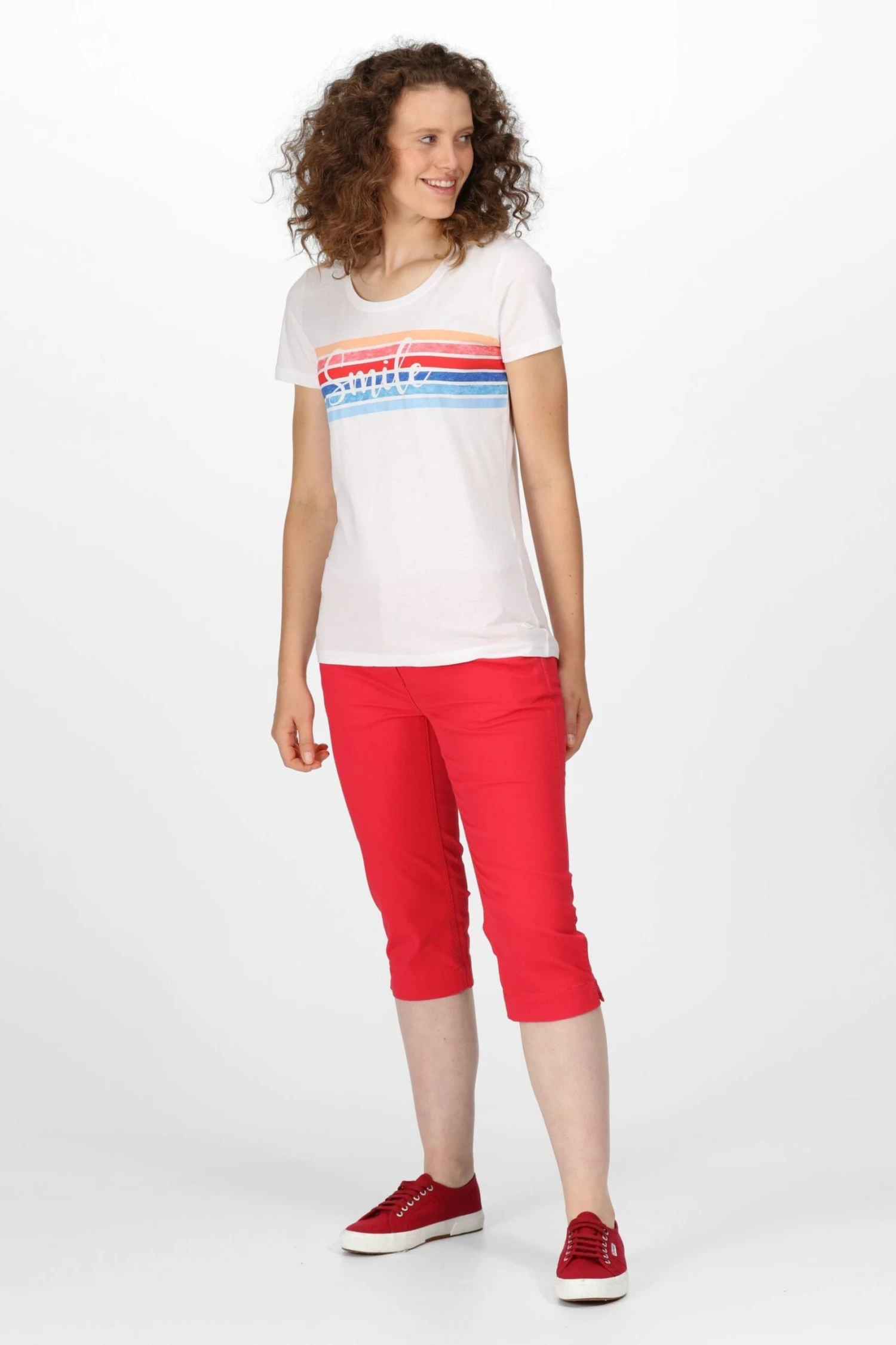Regatta White Filandra VII Graphic Print T-Shirt - Image 3