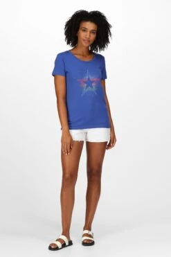 Regatta Blue Filandra VII Graphic Print T-Shirt