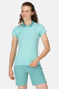 Regatta Blue Womens Maverick V Polo T-Shirt