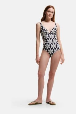 Regatta Orla Kiely Black Swimsuit