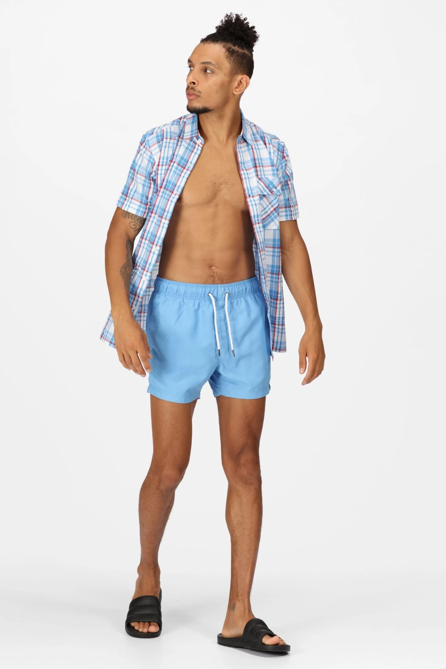 Regatta Blue Mawson III Swim Shorts - Image 3