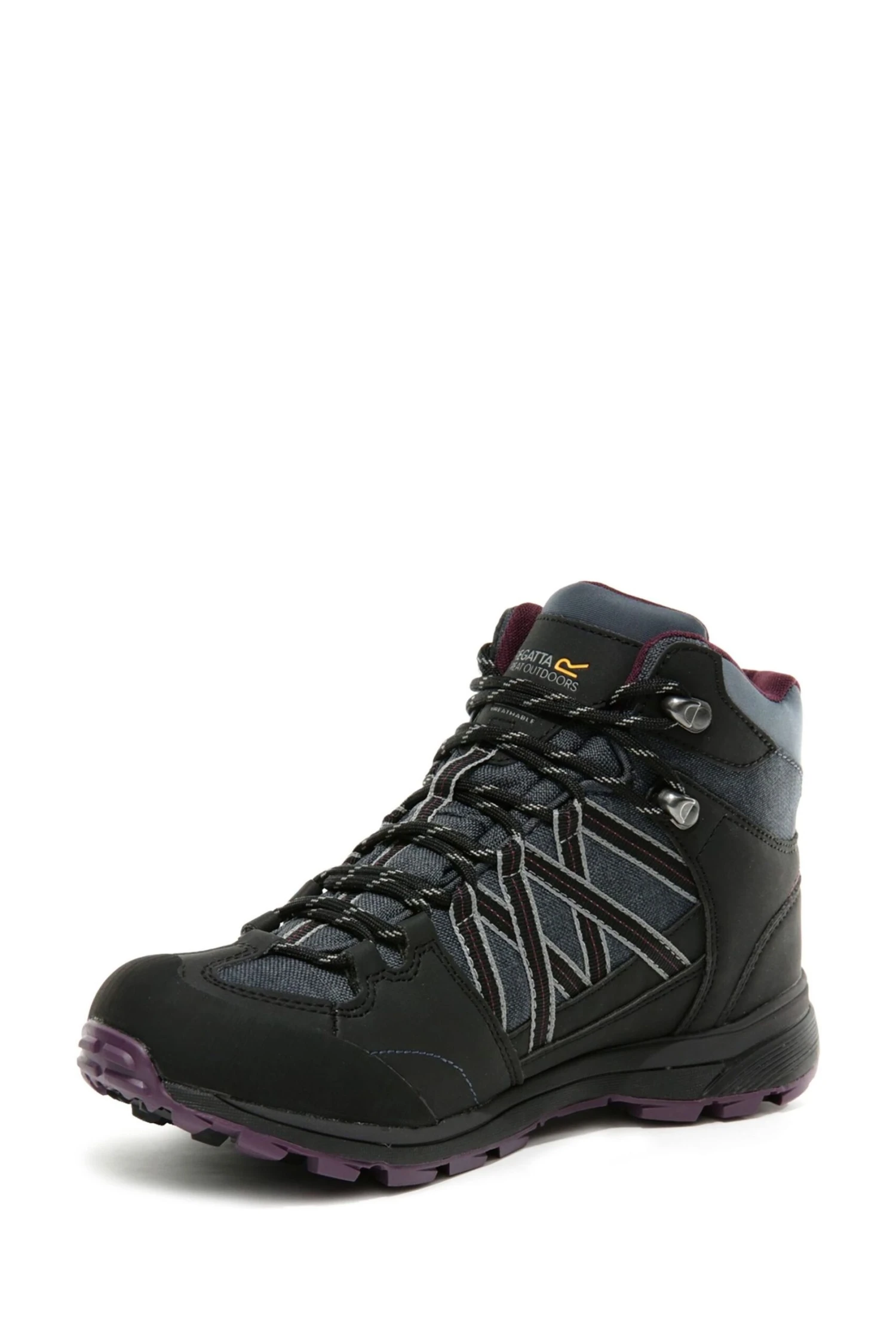 Regatta Grey Lady Samaris Mid II Walking Boots - Image 3