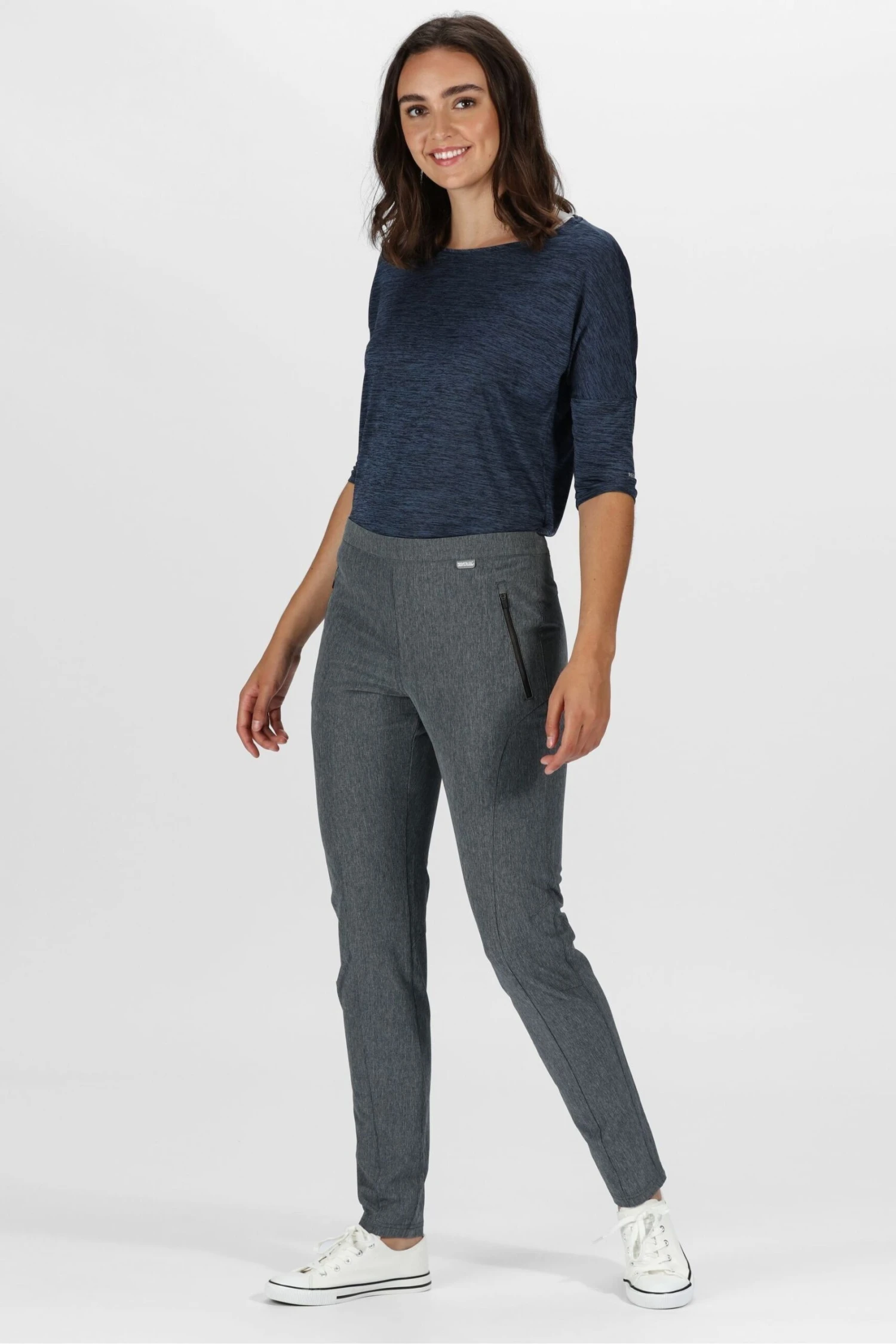Regatta Grey Pentre Stretch Trousers - Image 3