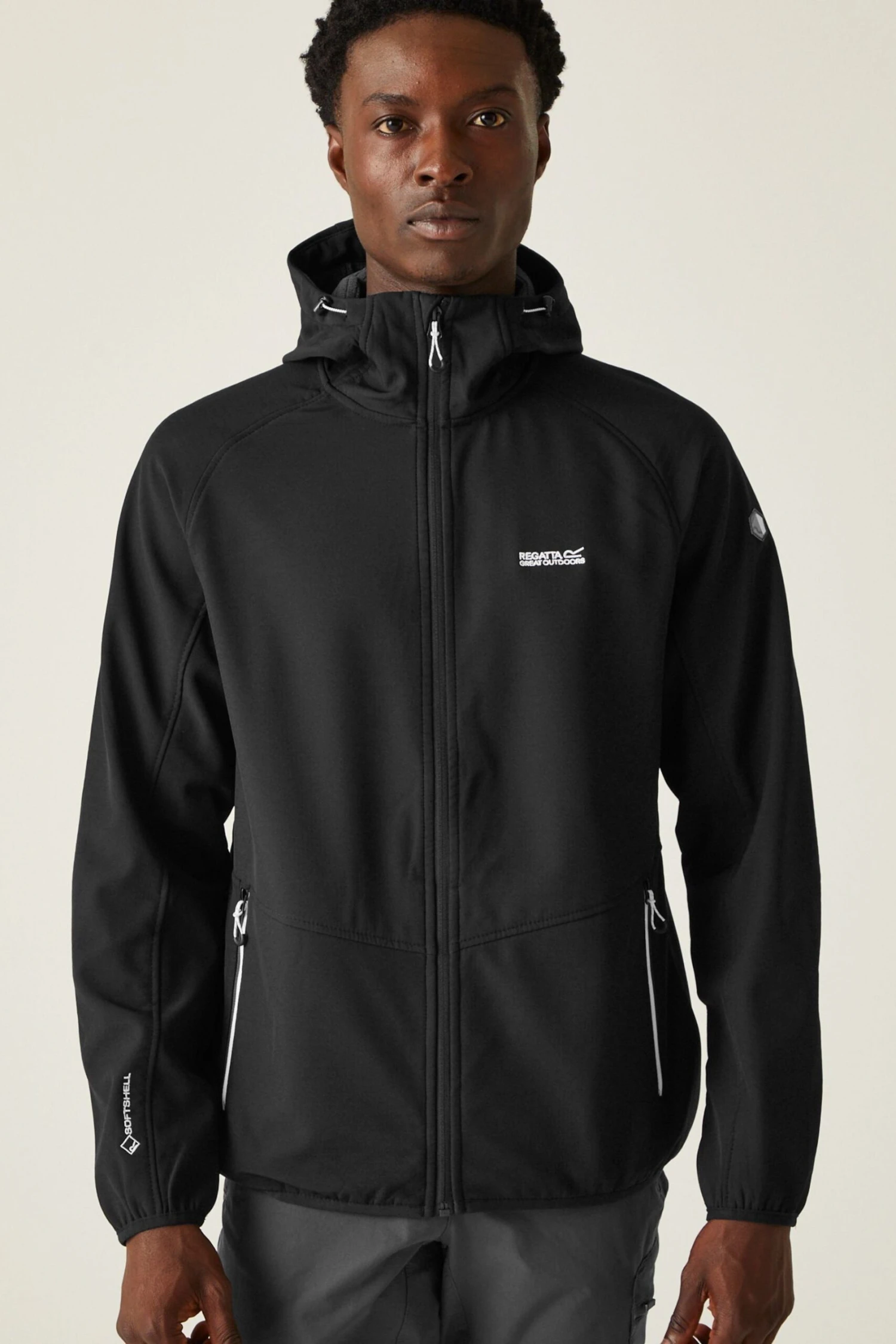 Regatta Arec III Softshell Black Jacket