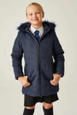 Regatta Fabrizia Insulated Longline Blue Jacket
