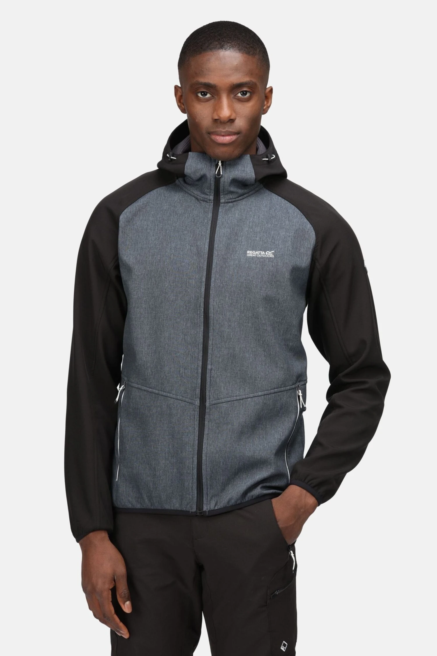 Regatta Grey Arec III Full Zip Softshell Jacket
