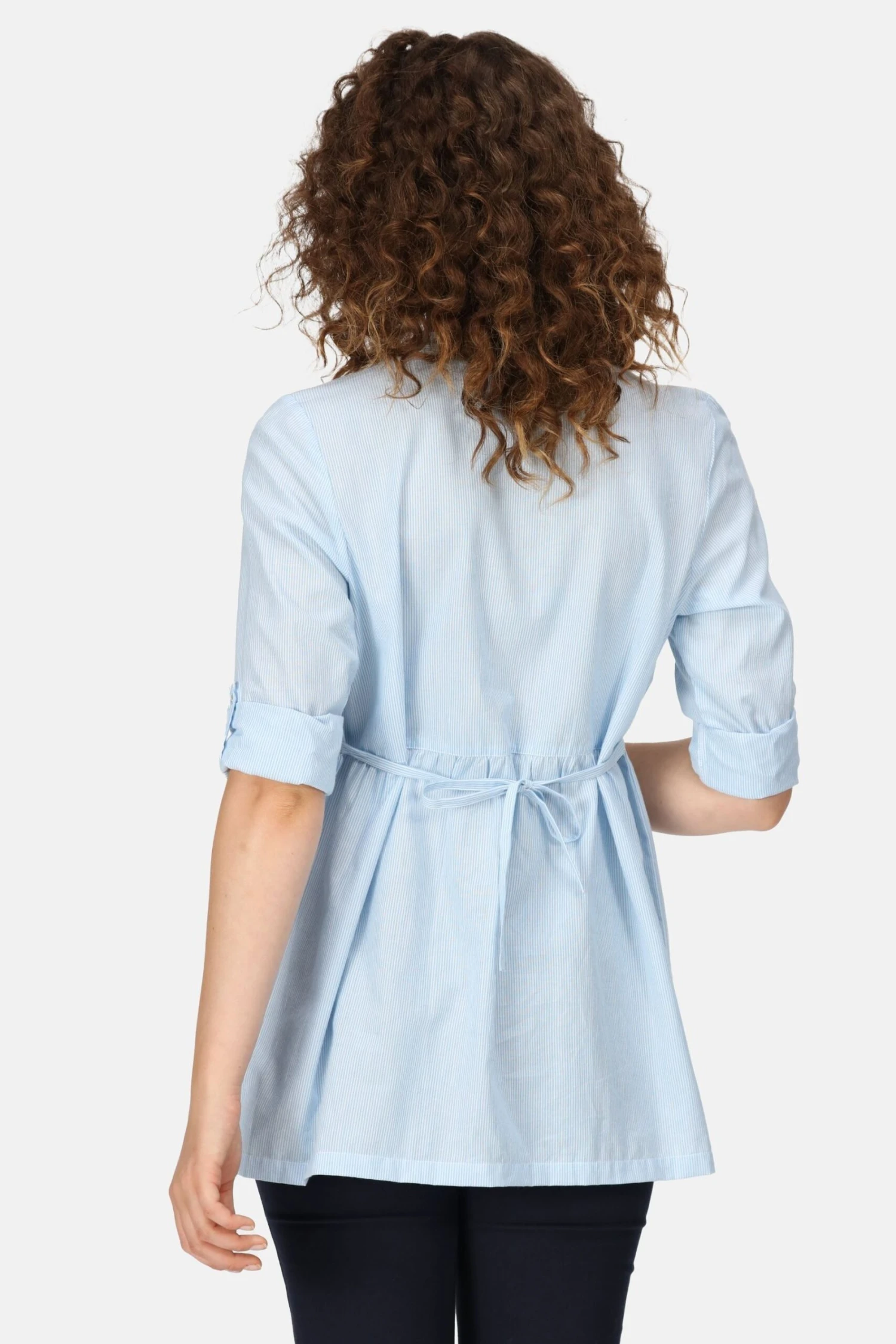 Regatta Blue Nemora Long Sleeve Blouse - Image 2