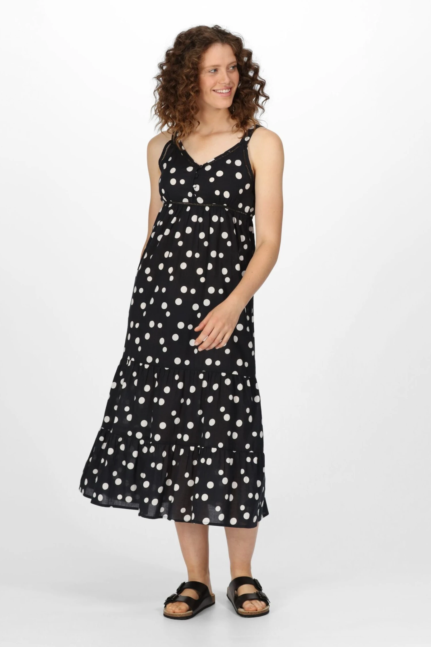 Regatta Gazania Black Dress