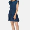 Regatta Blue Rafaelina Belted Dress