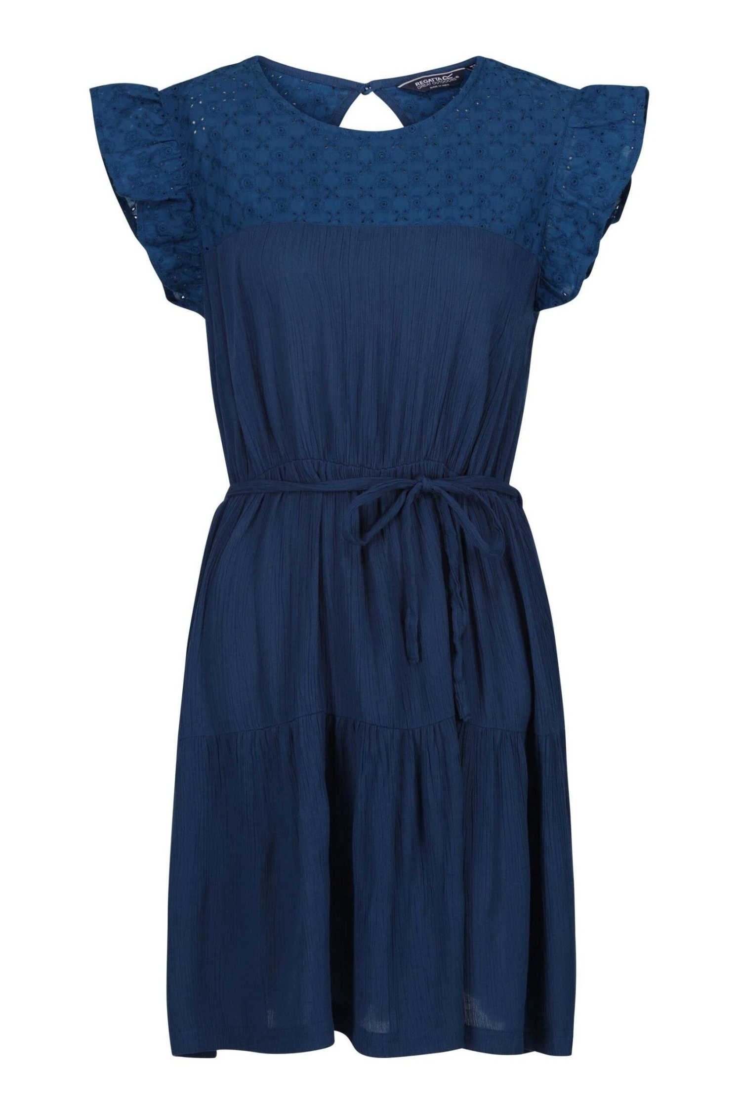 Regatta Blue Rafaelina Belted Dress - Image 6