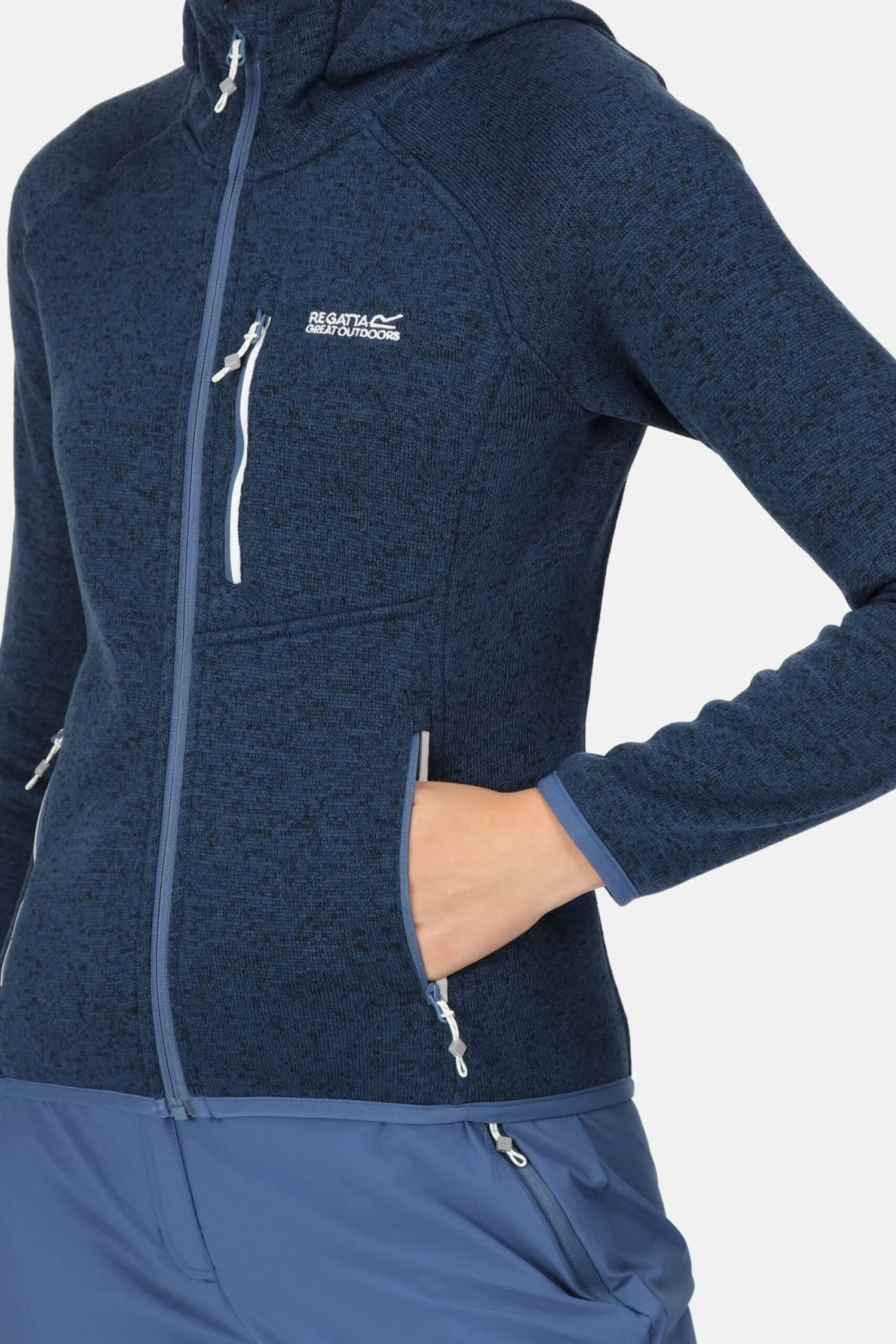 Regatta Womens Newhill Full Zip Hooded Fleece - Image 4