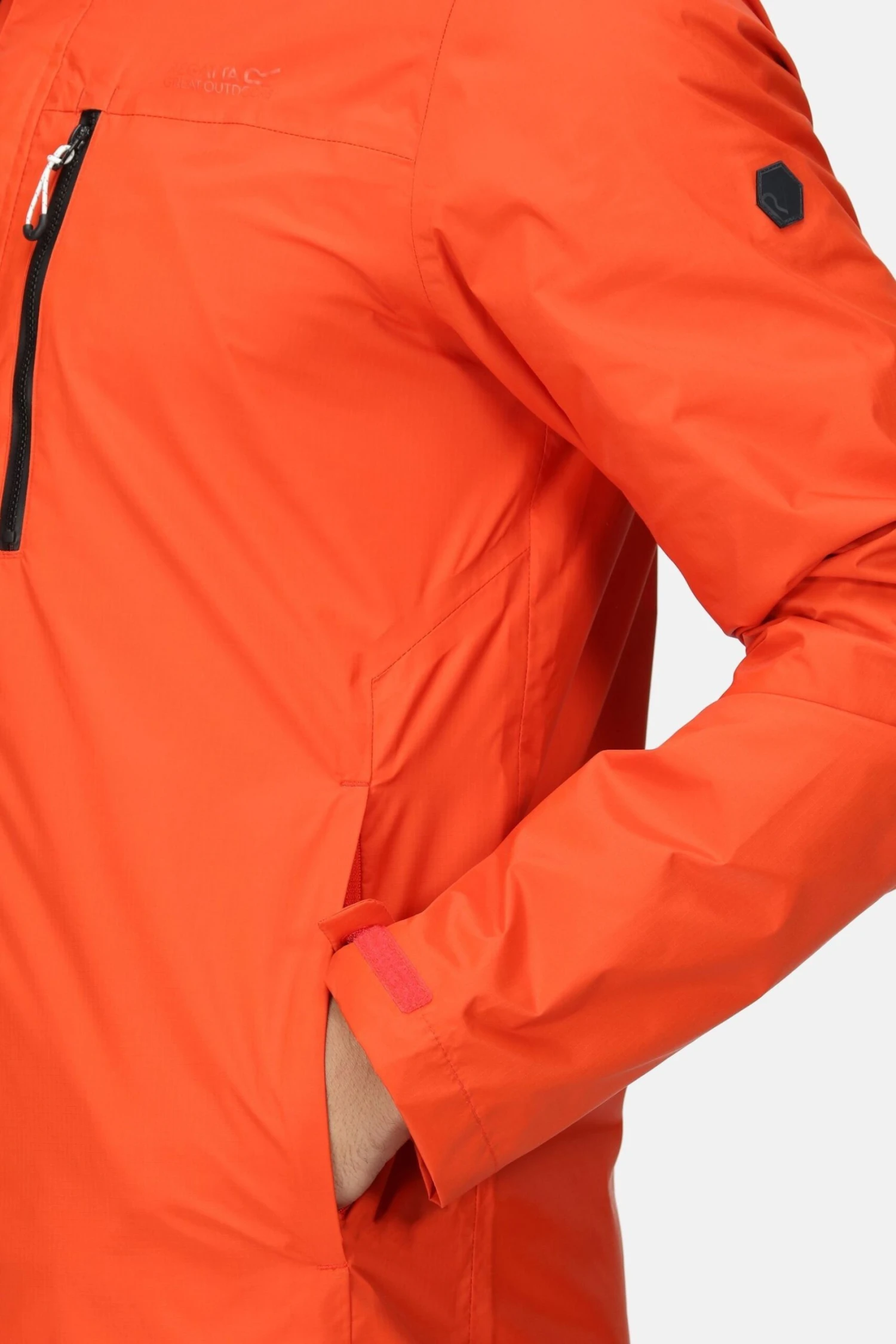 Regatta Orange Baslow Waterproof Jacket - Image 6