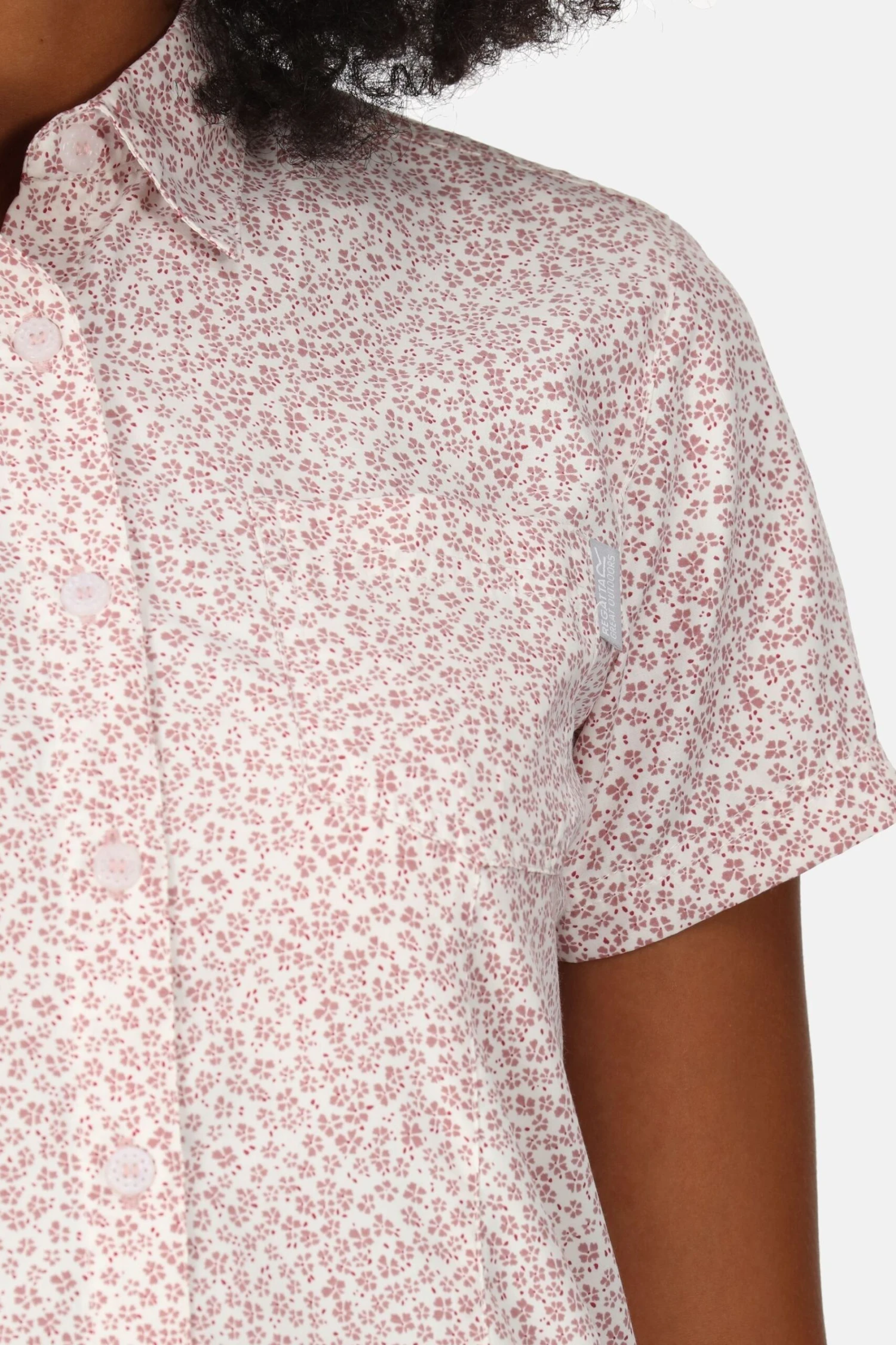 Regatta Pink Mindano VII Short Sleeve Blouse - Image 4