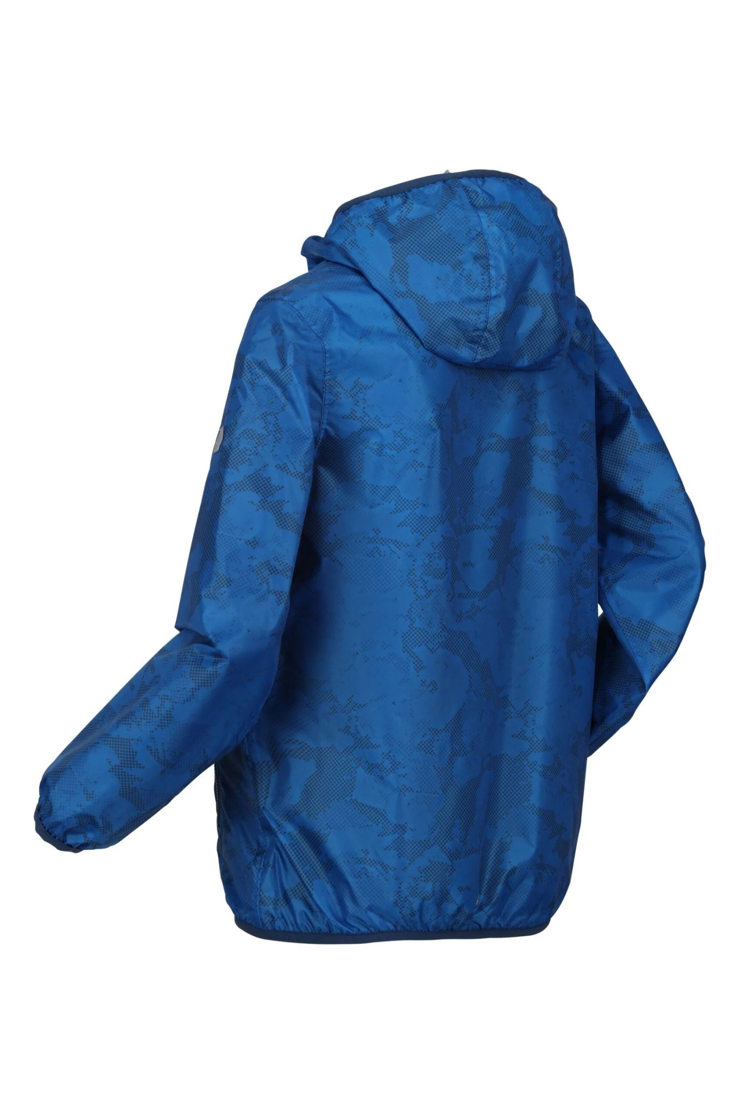 Regatta Blue Printed Lever Waterproof Jacket - Image 7