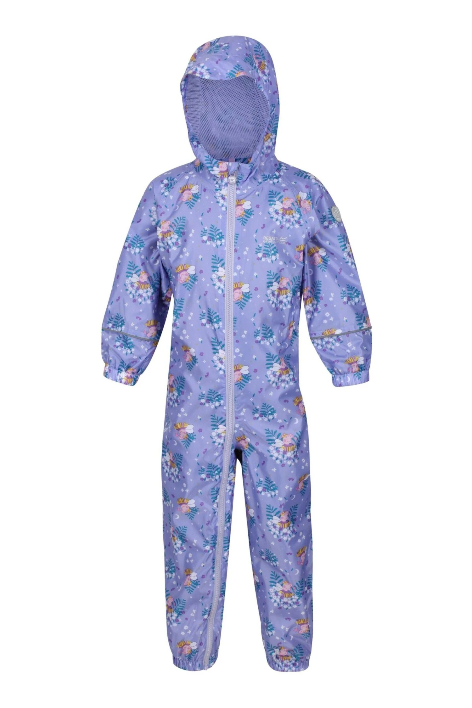 Regatta Purple Peppa Pig Waterproof Pobble Suit - Image 4