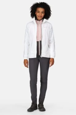 Regatta Corinne IV White Waterproof Packaway Jacket