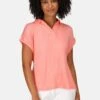 Regatta Pink Lupine Collard T-Shirt