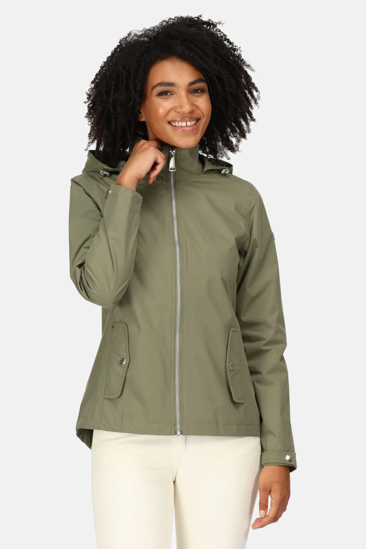 Regatta Green Laiyah Waterproof Jacket - Image 2