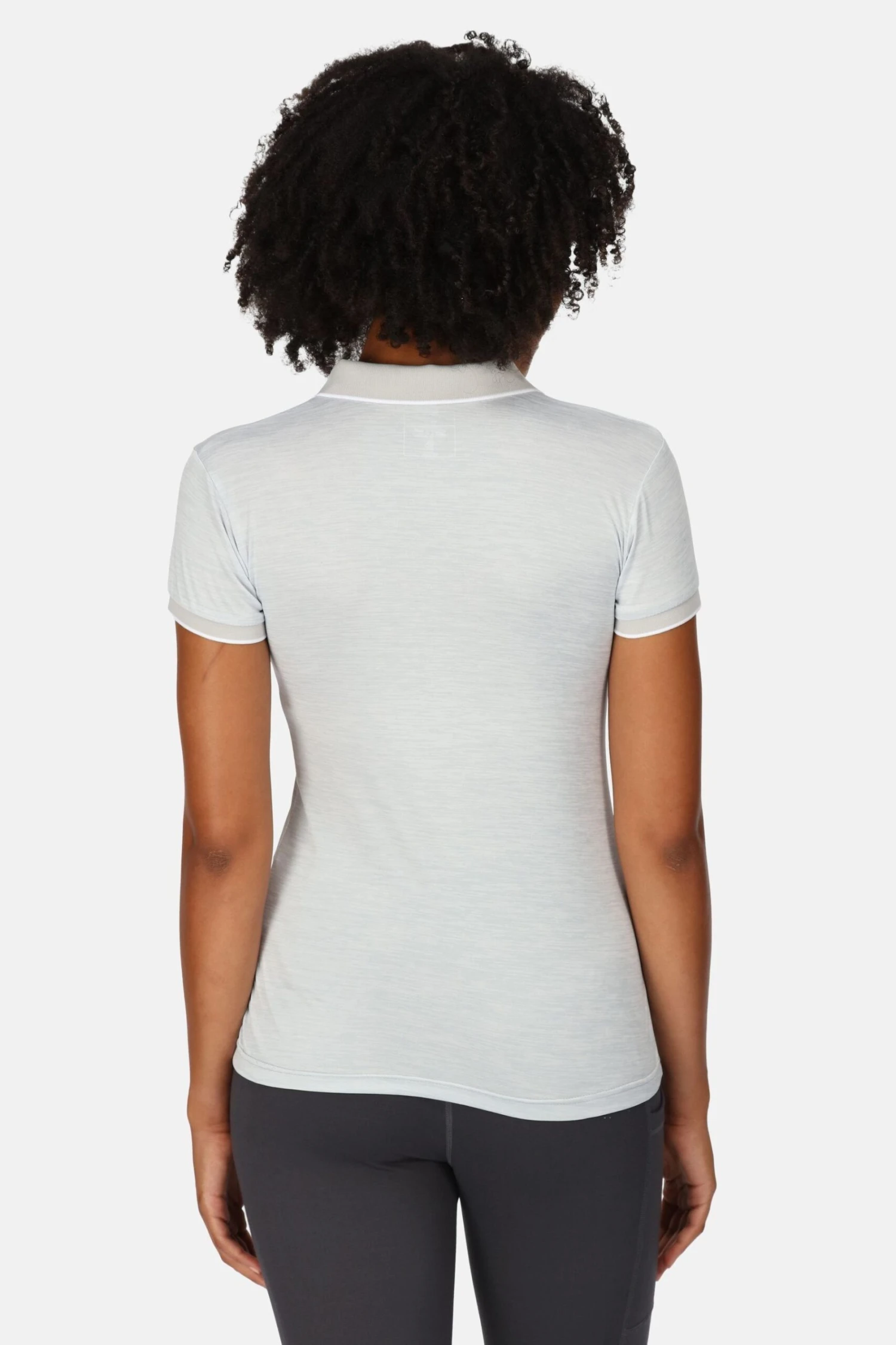 Regatta Reme White Polo Shirt - Image 2