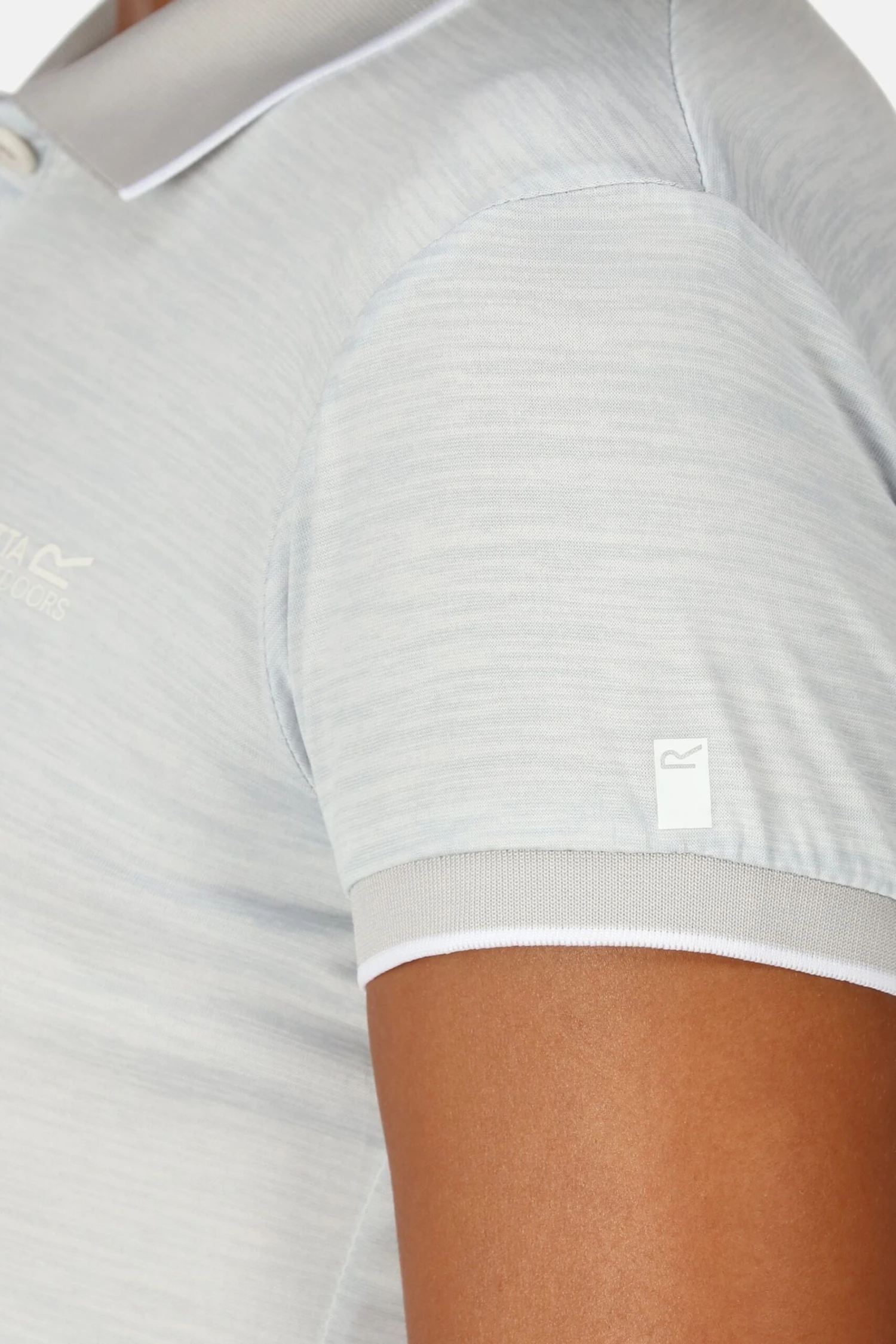 Regatta Reme White Polo Shirt - Image 5